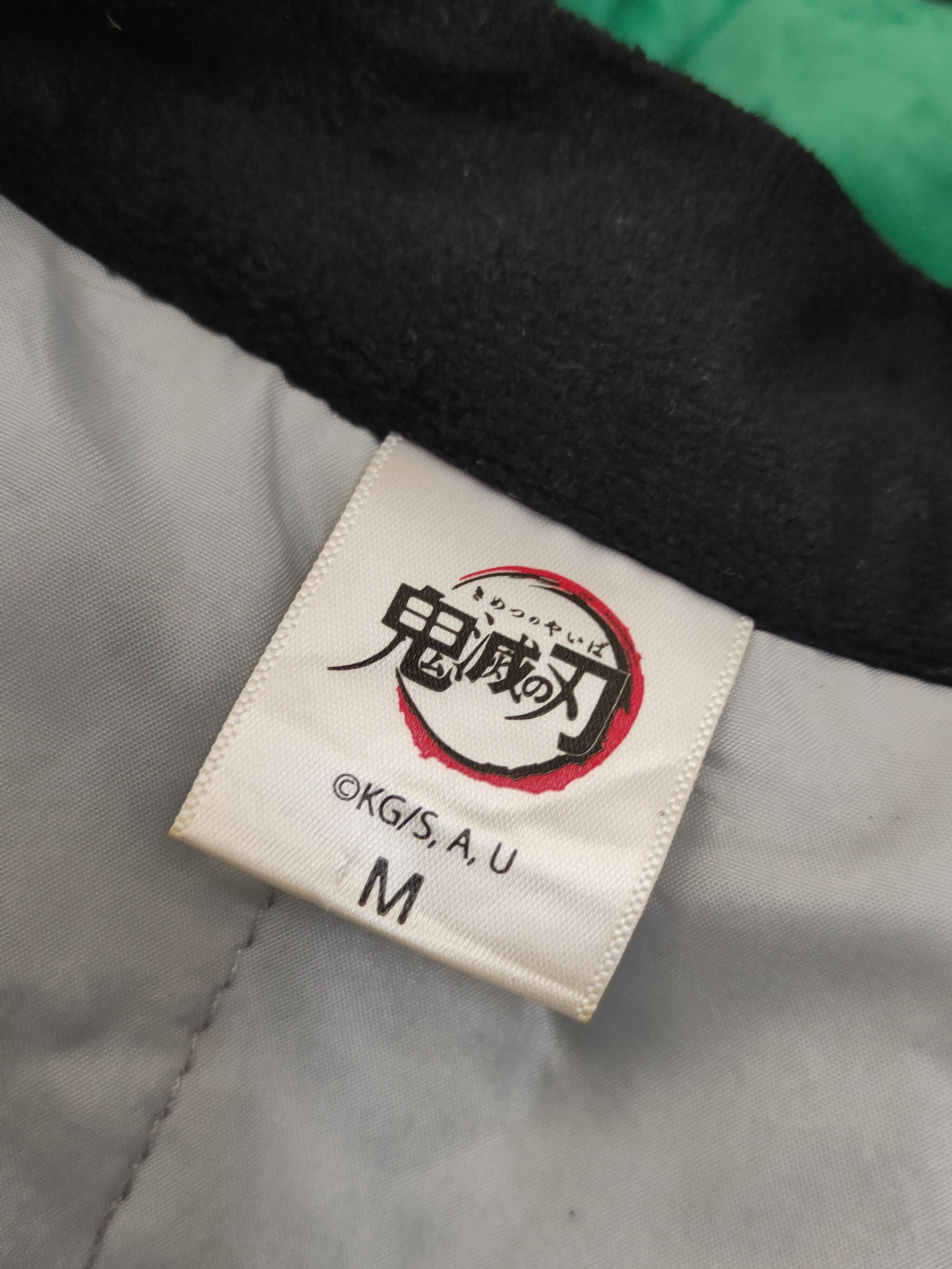 Japanese Brand × Vintage Japanese Brand Green Black Kimono Cardigan Size US M / EU 48-50 / 2 - 11 Thumbnail