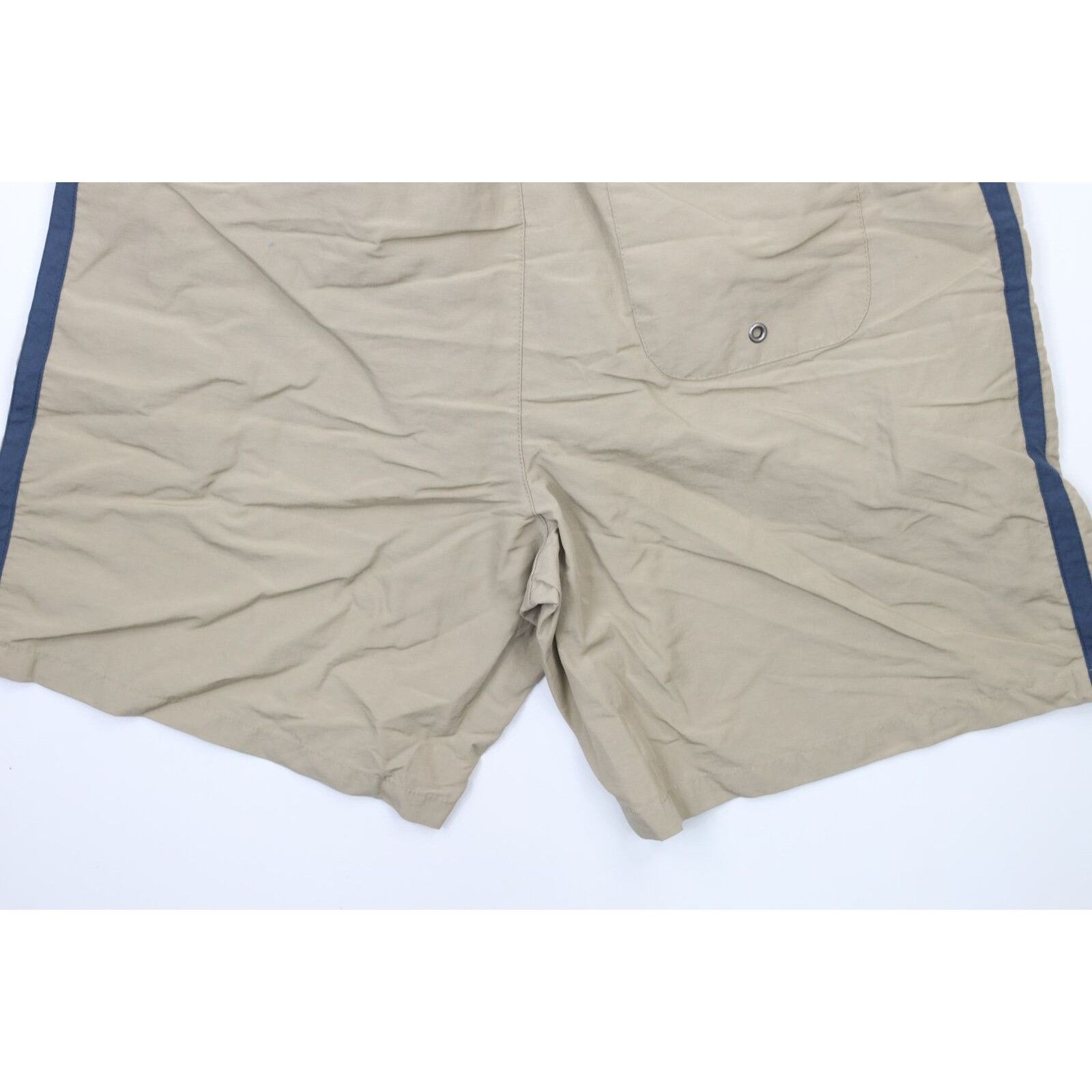 Gap × Vintage Vintage Gap Faded Spell Out Striped Lined Above Knee Shorts Size US 34 / EU 50 - 9 Thumbnail