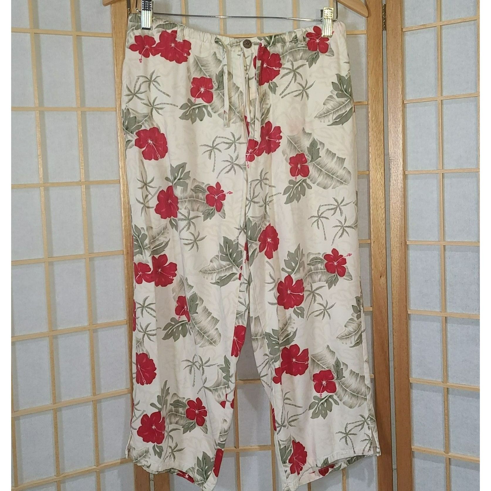Other Island Traders Sm Hawaiian Capris Size 28" / US 6 / IT 42 - 2 Thumbnail
