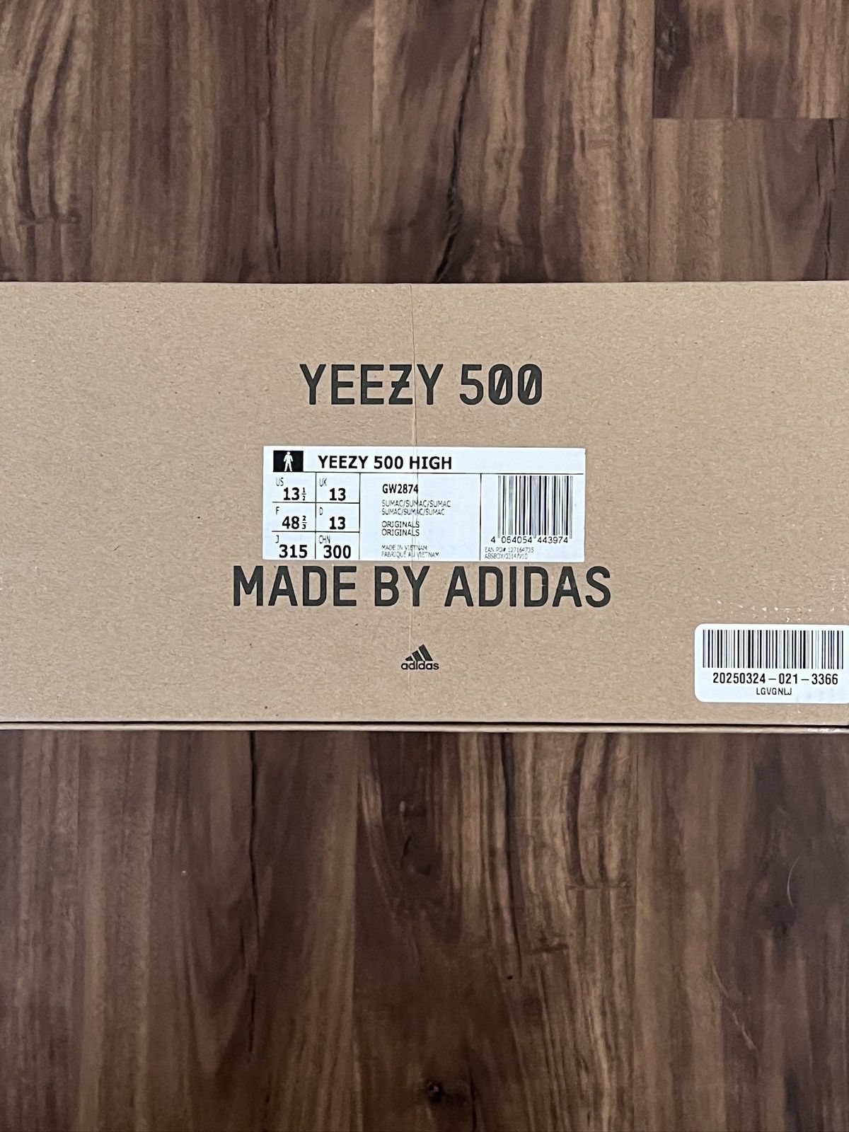 Adidas Adidas Yeezy 500 High Sumac Size US 13 / EU 46 - 8 Thumbnail