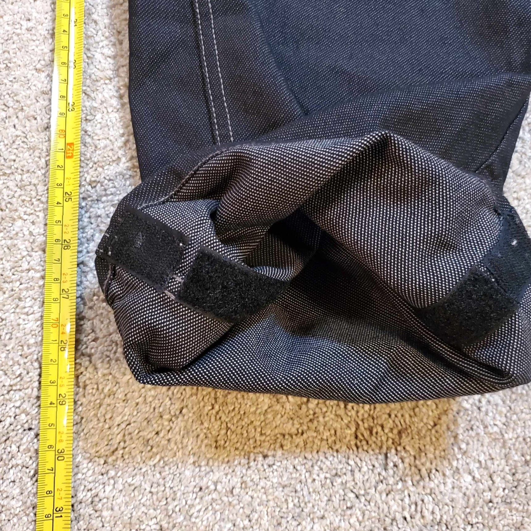 Denime McDONALDS FAST FOOD EMPLOYEE Denim Pants Jeans Size 22-R Dark Wash Charcoal Belt Loops Regular Unisex Adults Jeans Style Straight Vintage No Size 40" / US 18 - 5 Thumbnail
