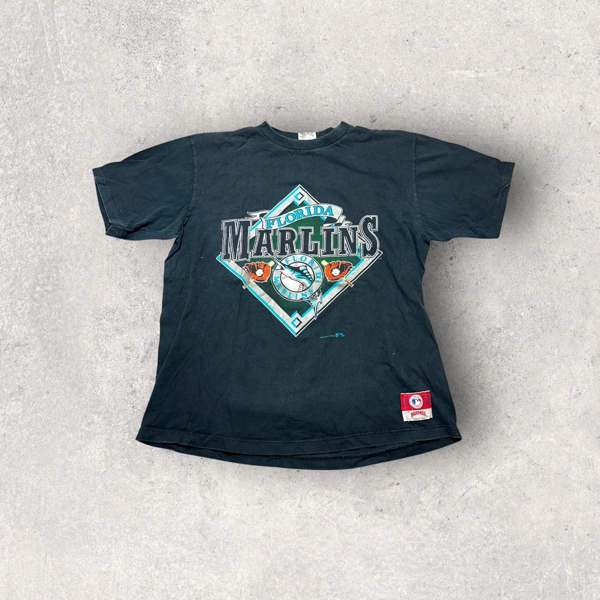 MLB × Nutmeg × Vintage Vintage Florida Marlins tee Size US XL / EU 56 / 4 - 1 Thumbnail