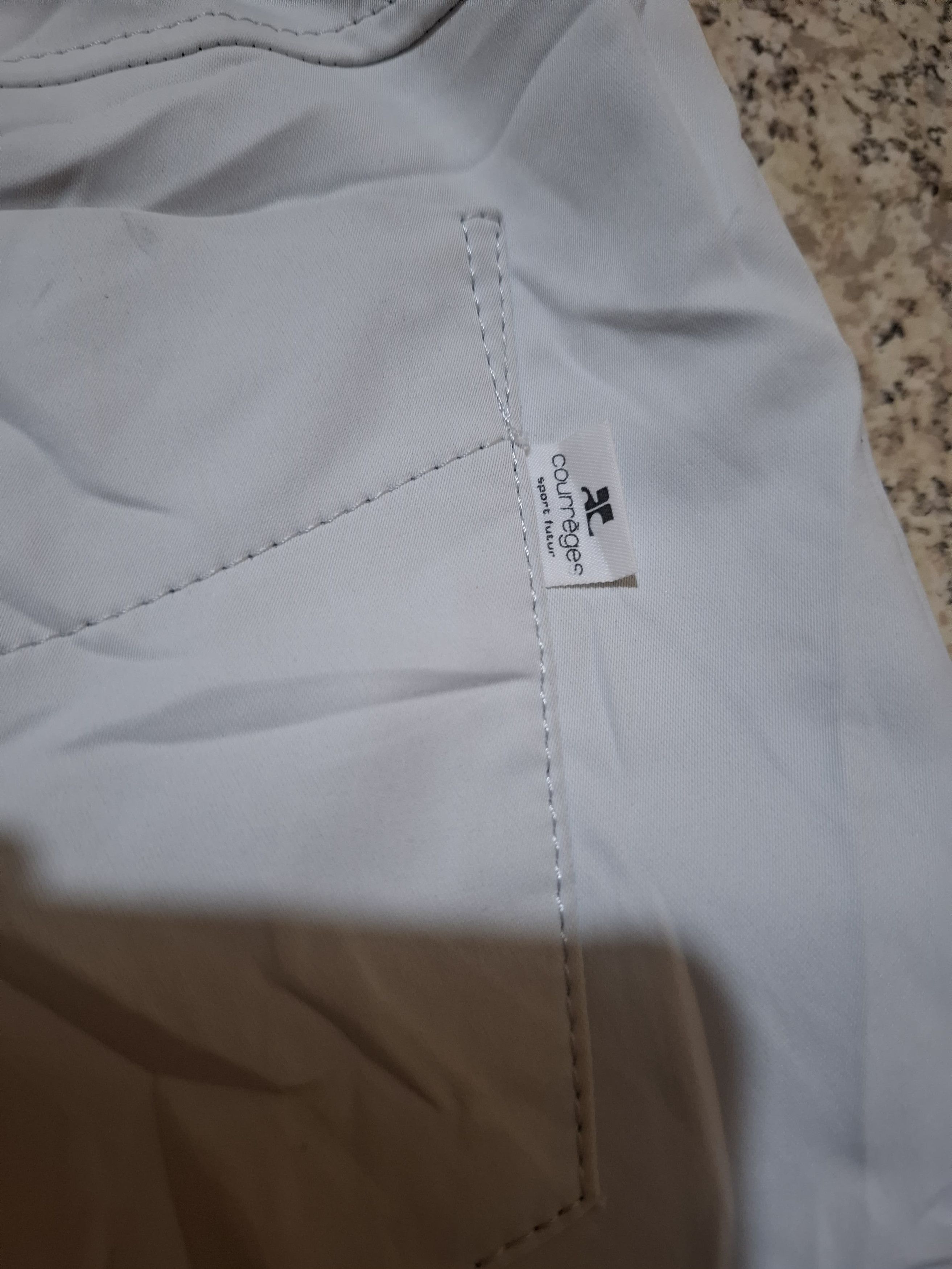 Courreges Courrèges Sport Futur White Piping Flare Trousers Size US 28 / EU 44 - 14 Thumbnail