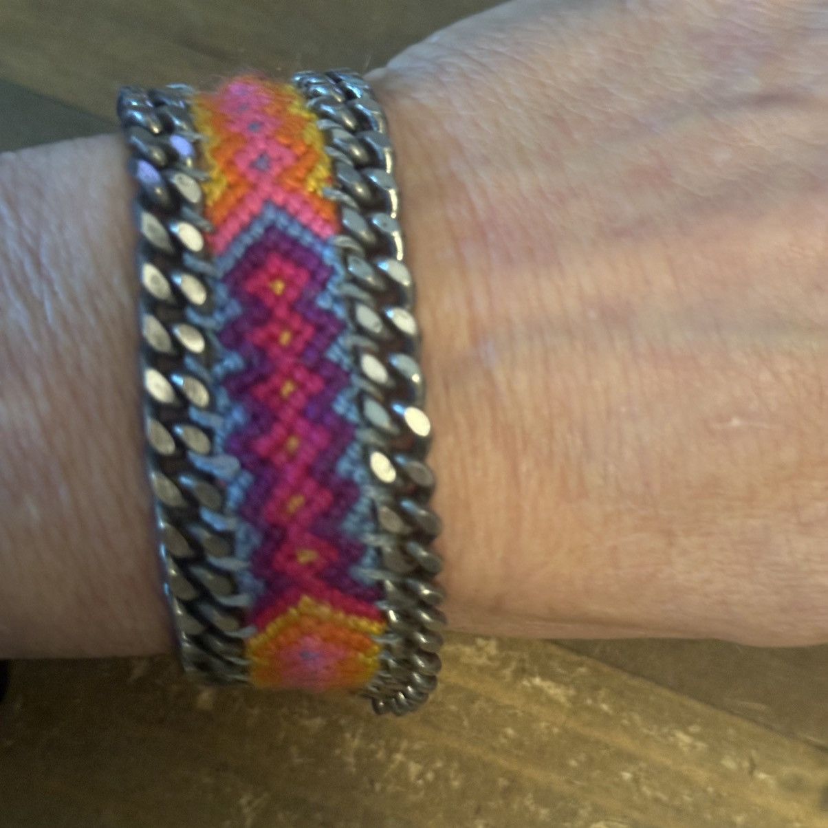 Other Kim & Zozi boho multicolor woven bracelet Size ONE SIZE - 3 Thumbnail