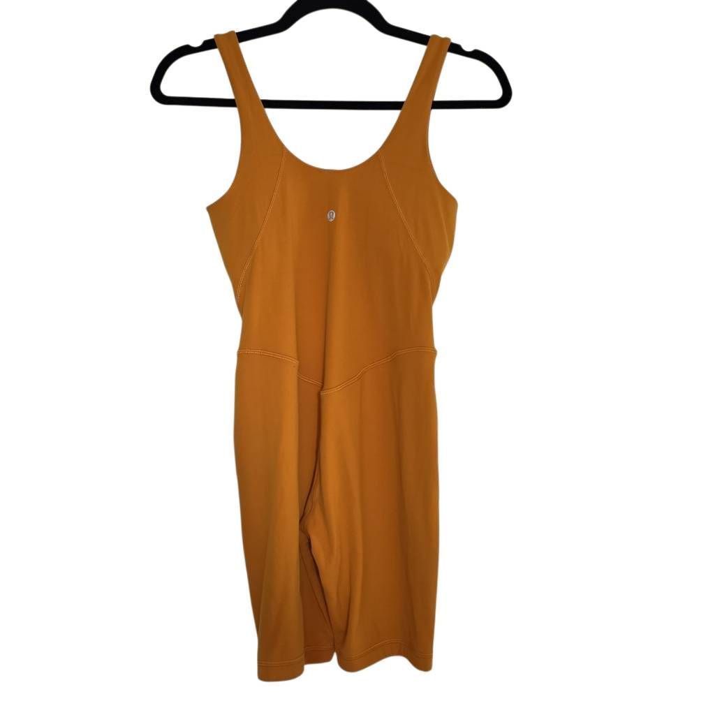Lululemon Lululemon Women's Size 4 Autumn Orange Align 8" Shorts Bodys Size 27" / US 4 / IT 40 - 5 Thumbnail