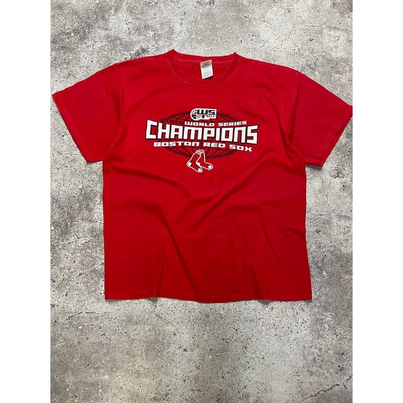 MLB Vintage Boston Red Sox World Series Champions L MLB Baseball Size US L / EU 52-54 / 3 - 1 Thumbnail