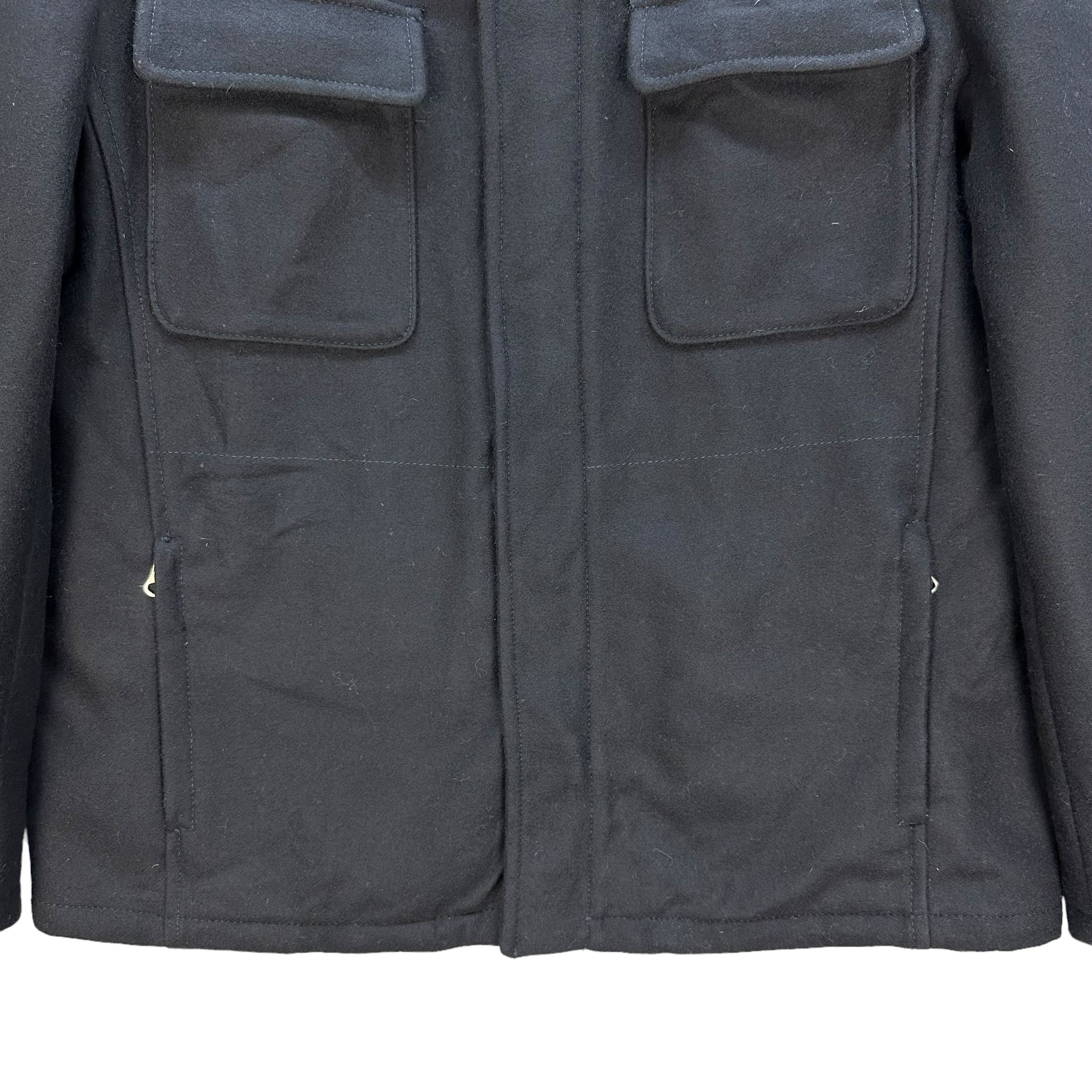 Japanese Brand Comme Ca Du Mode Men Four Pocket Wool Jacket #A21-0496 Size US L / EU 52-54 / 3 - 3 Thumbnail