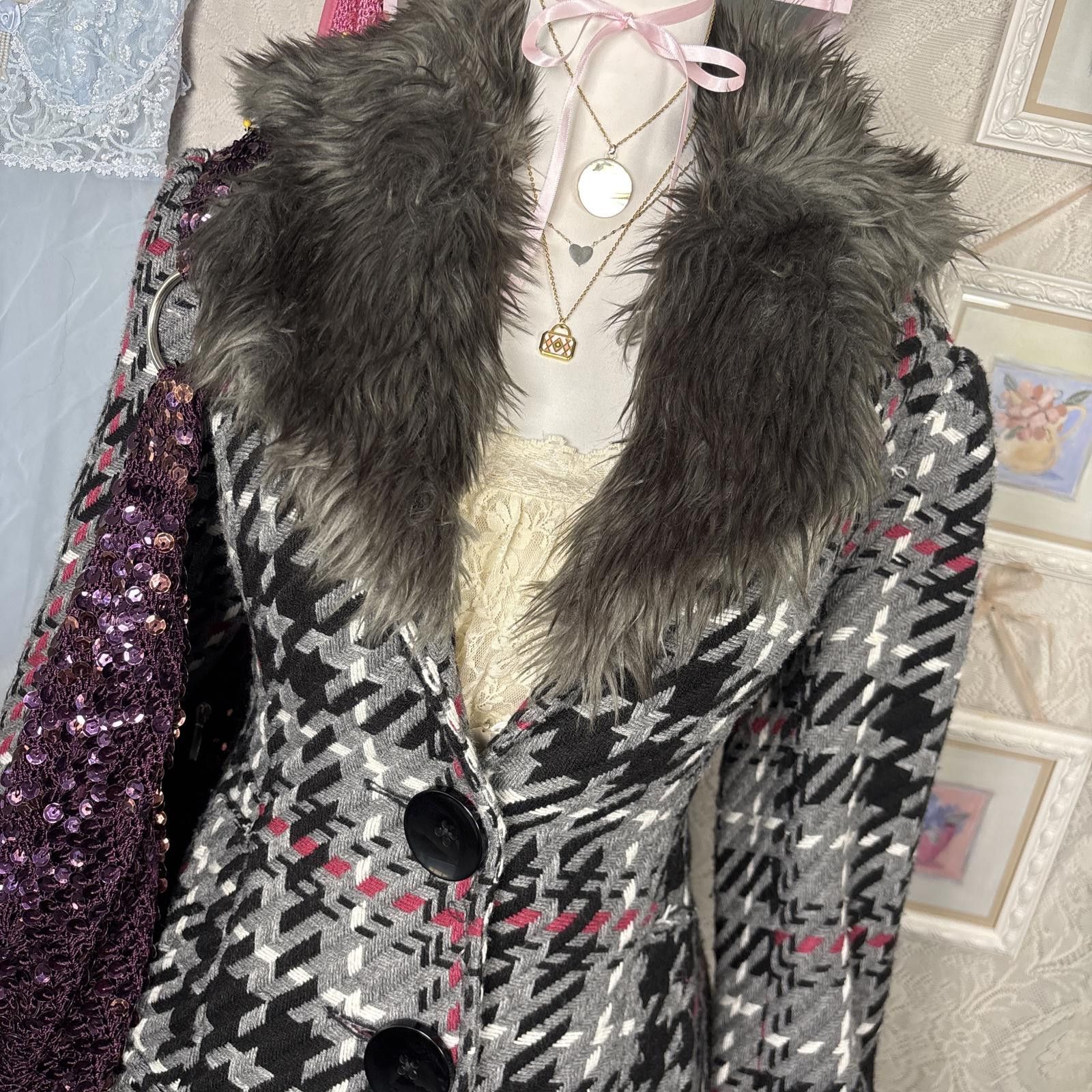 Other y2k fur grunge candie's jacket Size M / US 6-8 / IT 42-44 - 3 Thumbnail