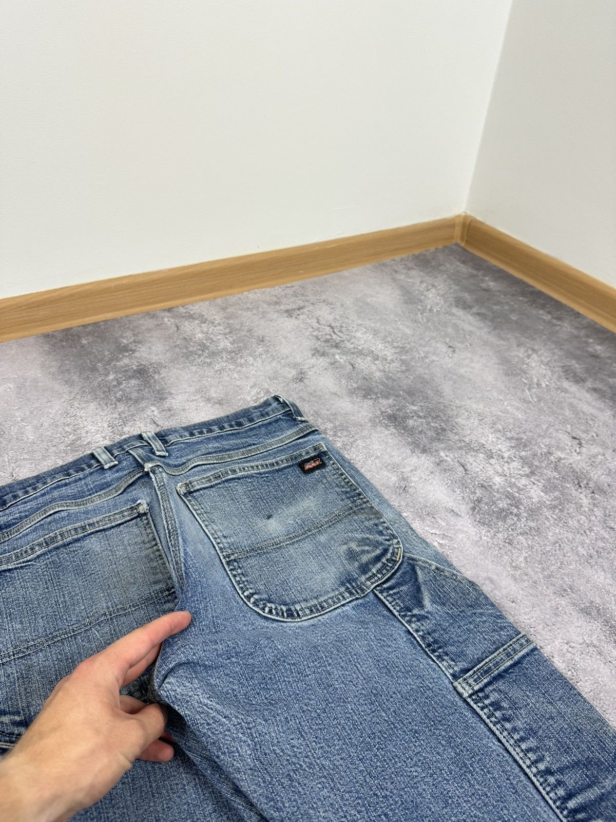 Dickies Vintage Dickies Distressed Denim Carpenter Work USA Pants Size US 32 / EU 48 - 6 Thumbnail