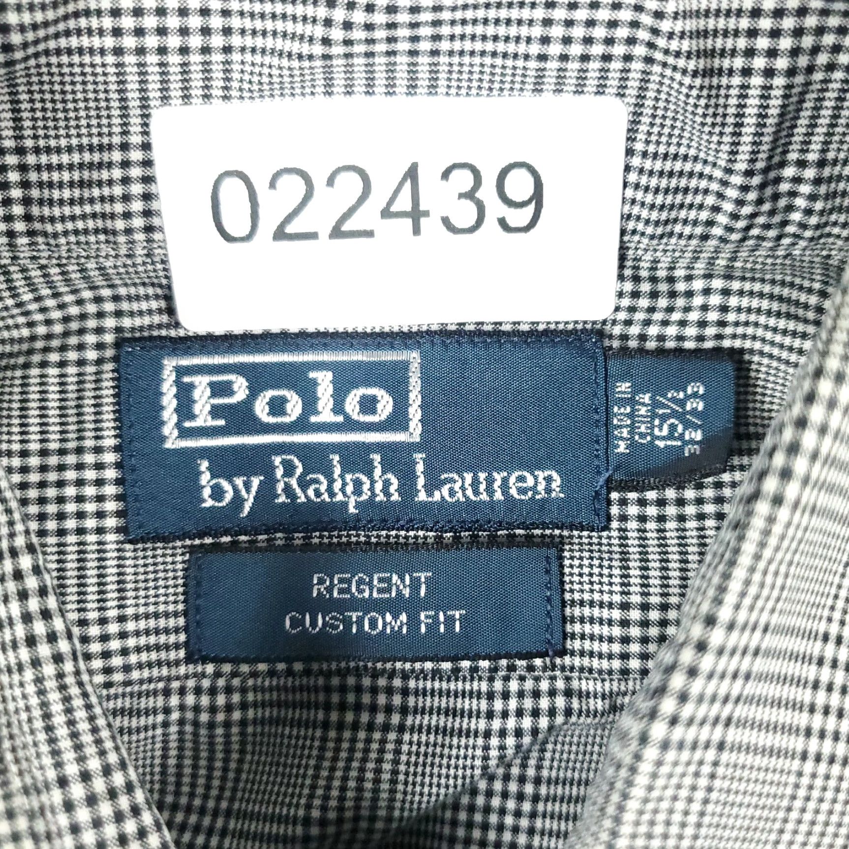 Ralph Lauren Ralph Lauren Shirt Mens 15.5 Gray Plaid Dress Shirt Long Sleeve Button-Down Cotton Regular Size 40R - 6 Thumbnail