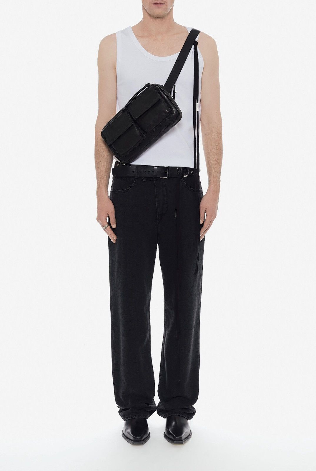 Ann Demeulemeester Ann Demeulemeester Seva Standard Tank Top Holy Size US L / EU 52-54 / 3 - 4 Thumbnail