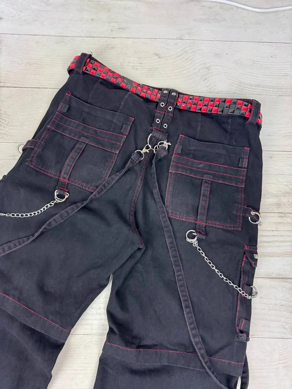 Vintage Romwe Skull Baggy Pants Y2K Size US 32 / EU 48 - 14 Thumbnail