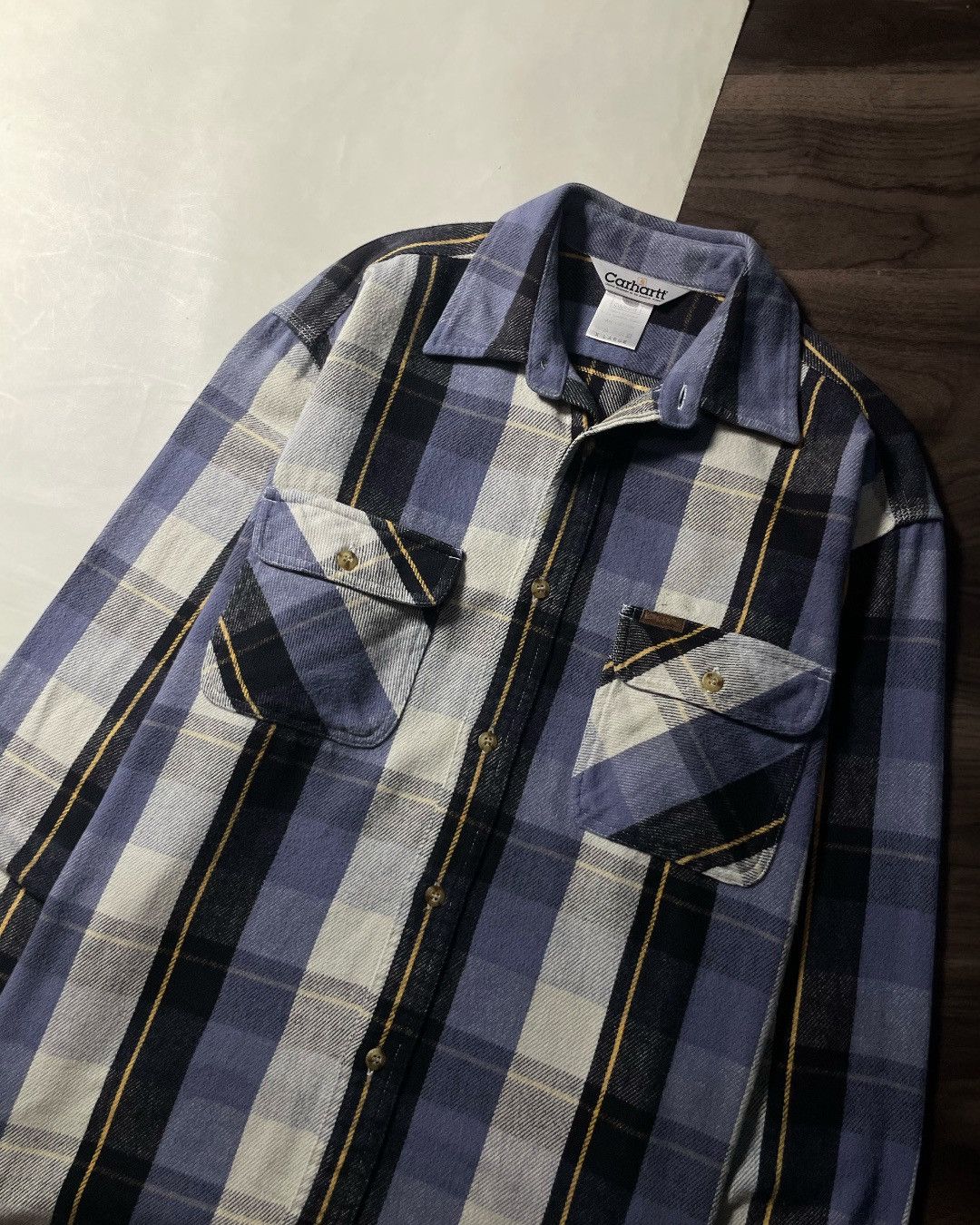 Carhartt Heavy Flannel Shirt CARHARTT Size XL fit XXL Size US XL / EU 56 / 4 - 3 Thumbnail