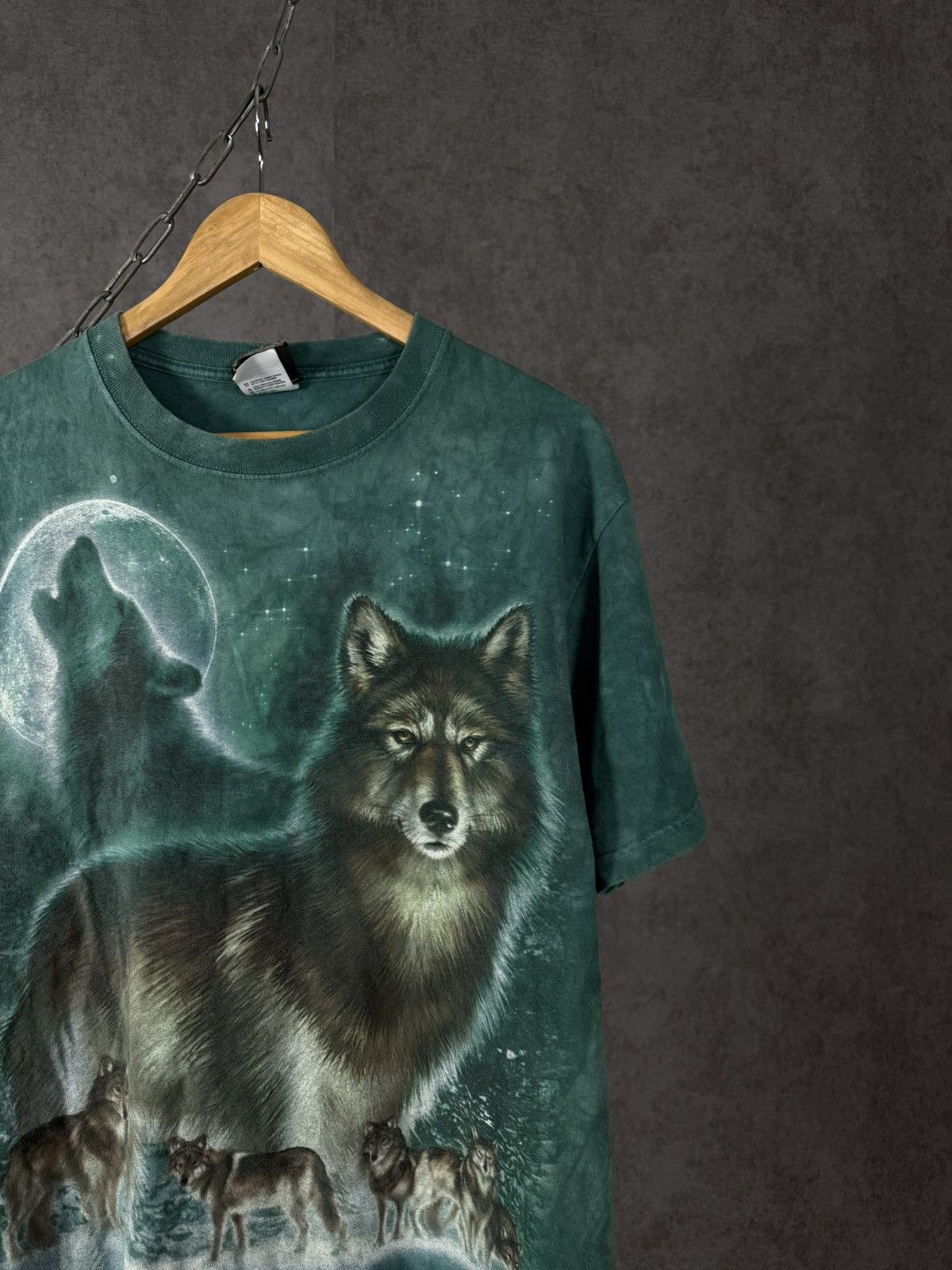 Liquid Blue Wolf animal liquid blue 2000 vintage tee Size US M / EU 48-50 / 2 - 2 Thumbnail