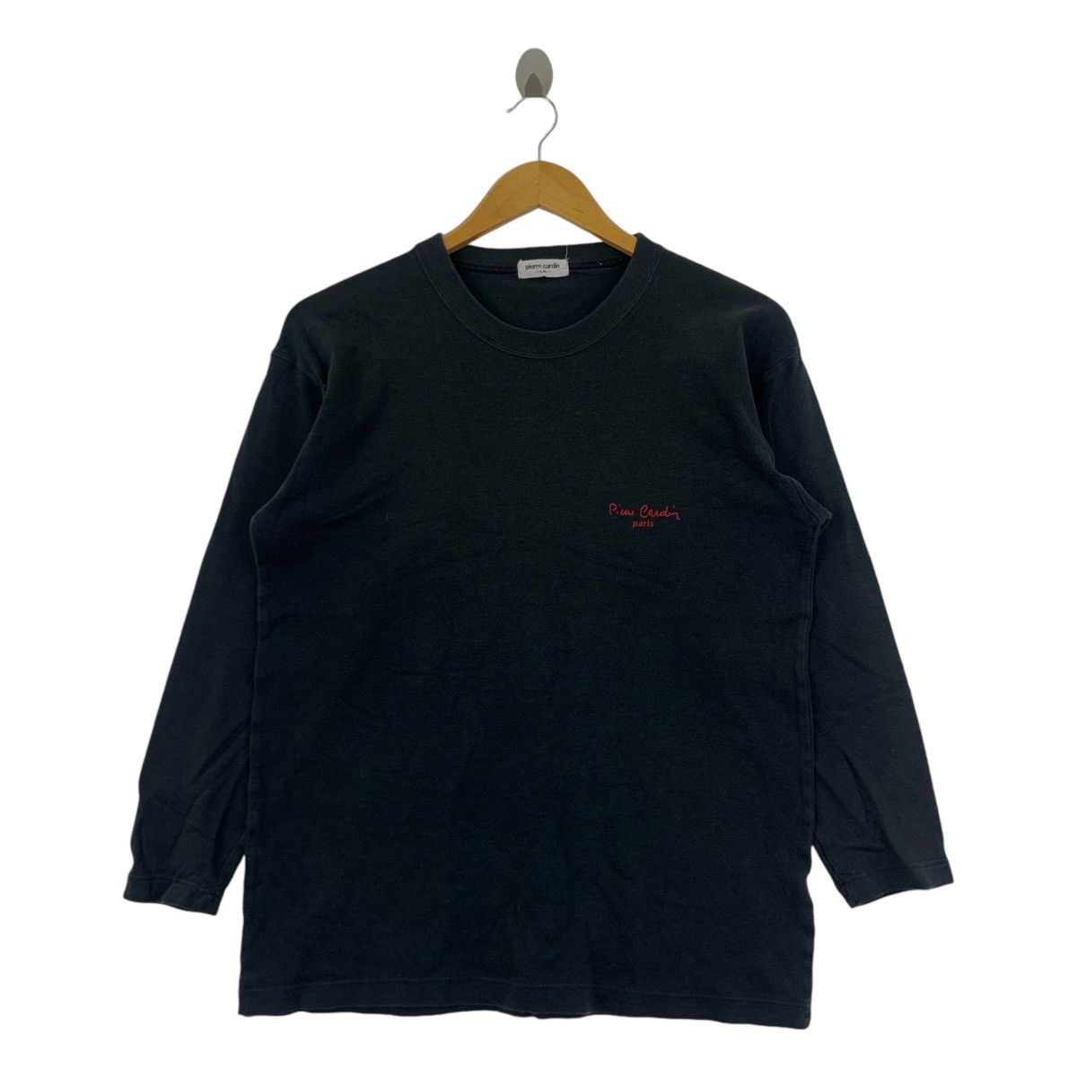 Pierre Cardin Vintage 80’ PIERRE CARDIN PARIS Embroidered Tee Shirt Size L / US 10 / IT 46 - 1 Thumbnail