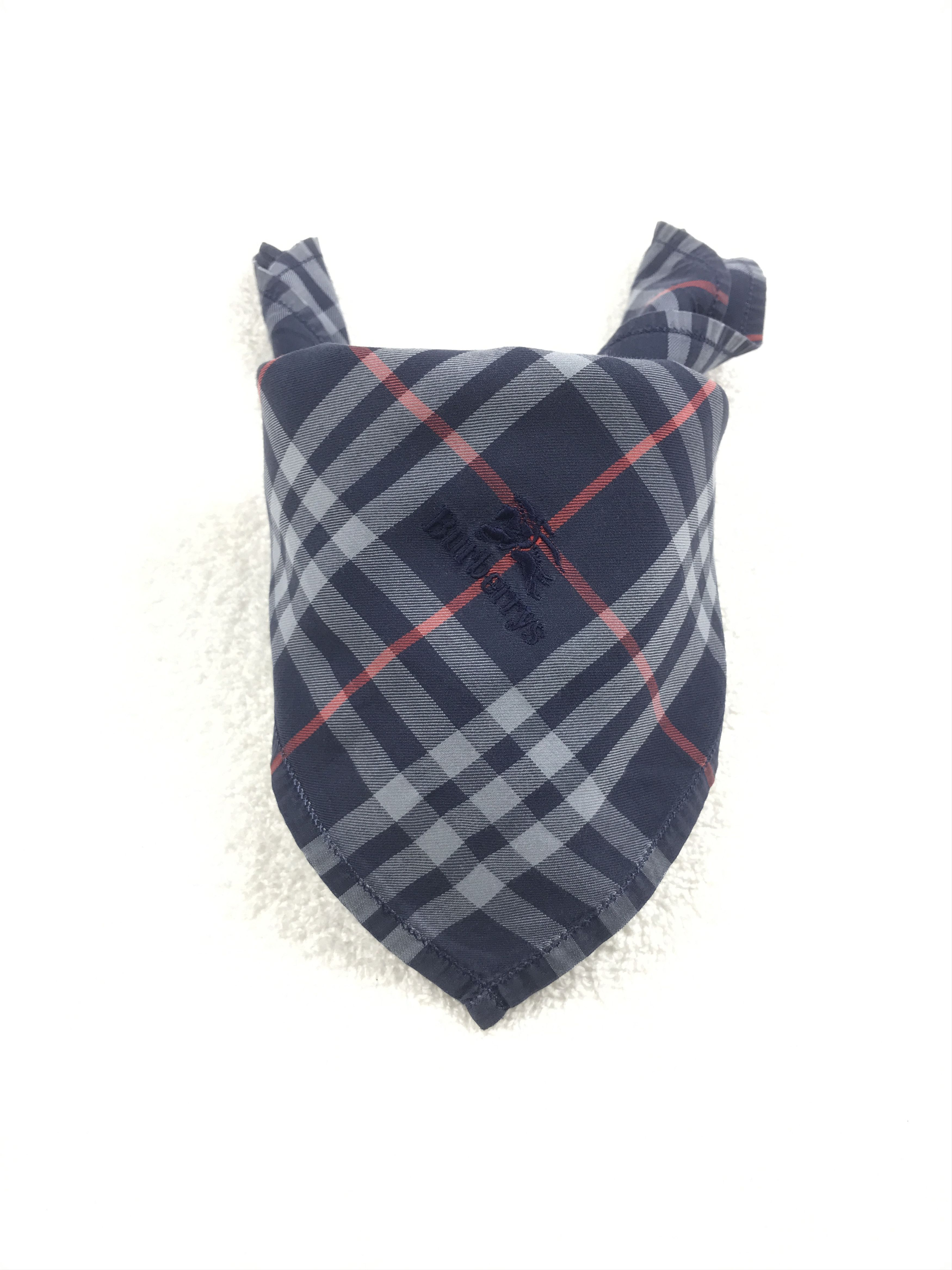 Burberry × Vintage Vintage Burberry Nova Check Bandana Neckerchief Handkerchief Size ONE SIZE - 3 Thumbnail