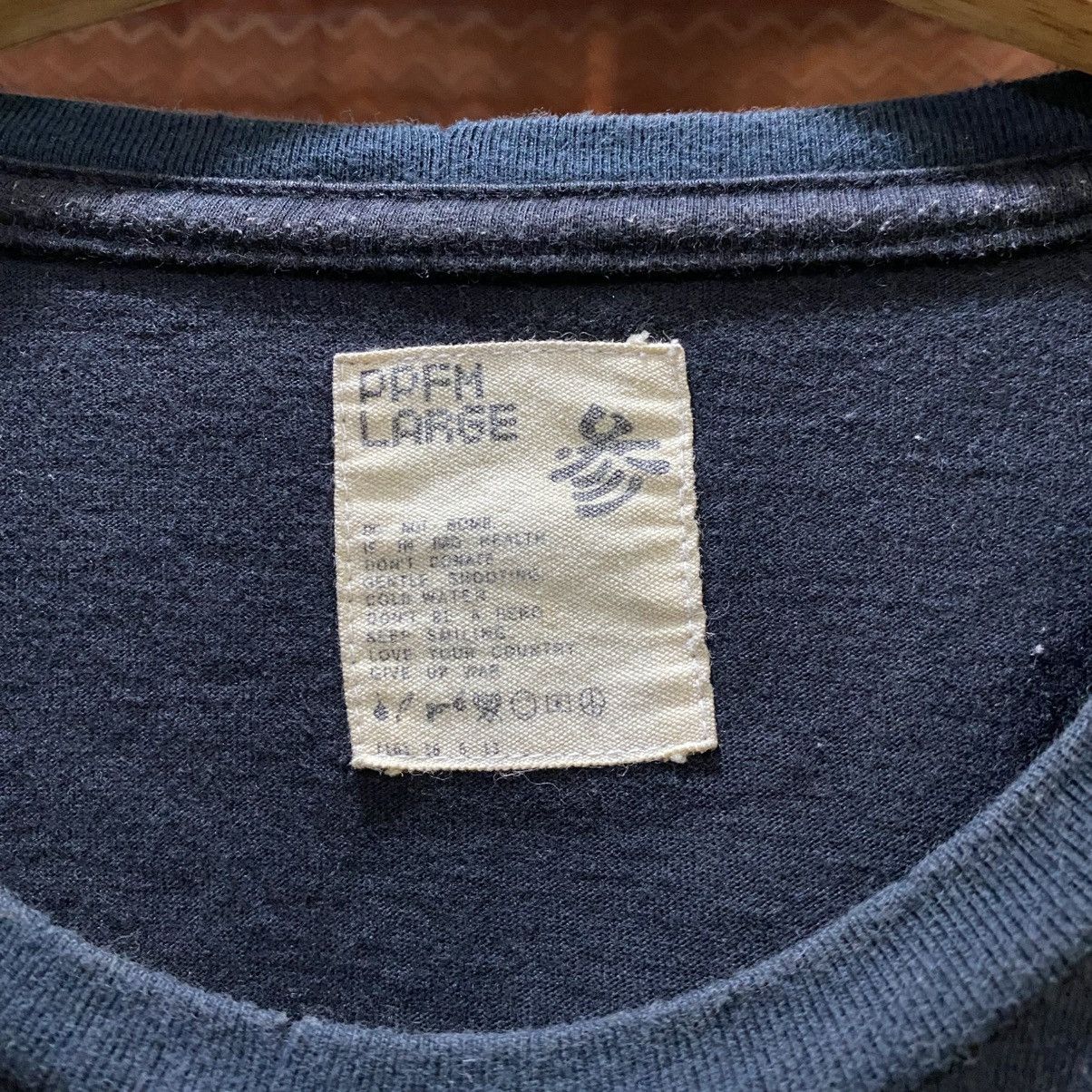 PPFM PPFM “SBY” Graphic Military Rank Tee Black Vintage Japanese Size US L / EU 52-54 / 3 - 9 Thumbnail