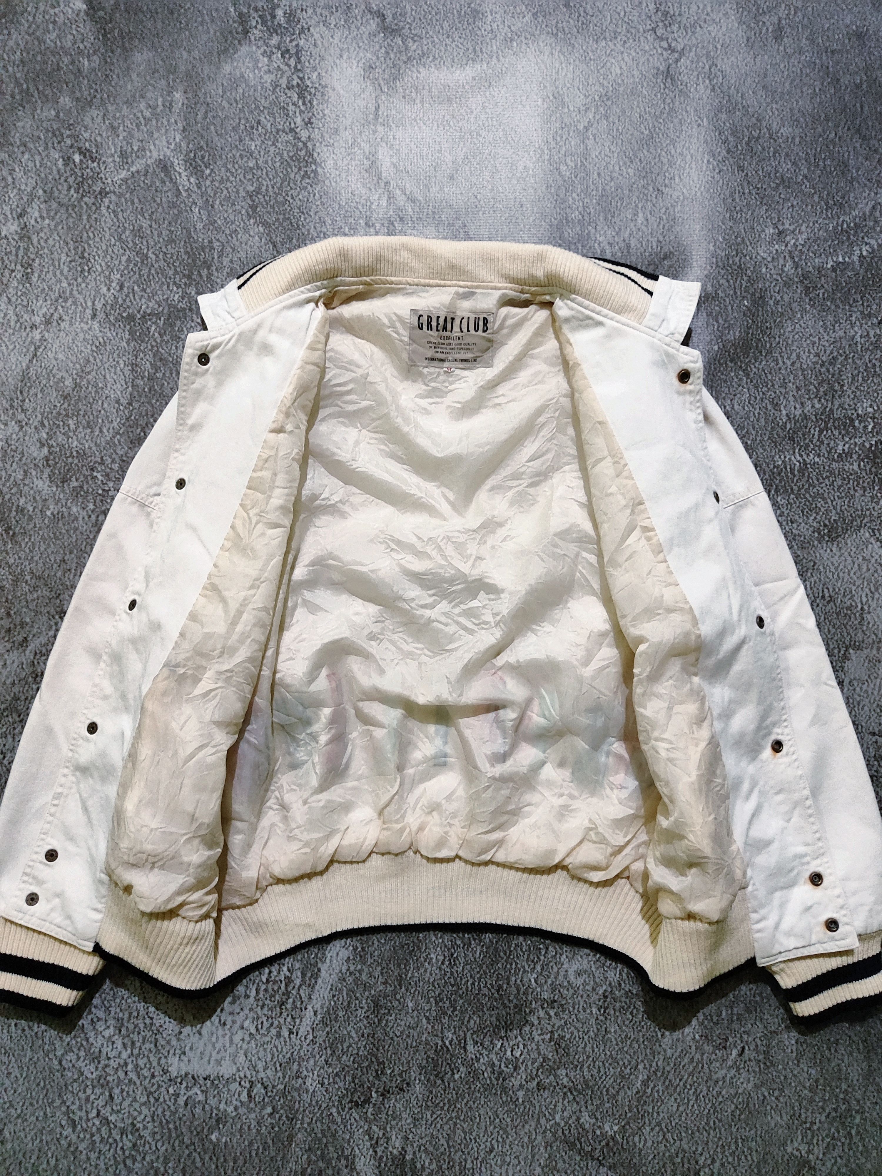 Japanese Brand × Vintage Vintage Great Club Varsity Jacket Size US M / EU 48-50 / 2 - 4 Thumbnail