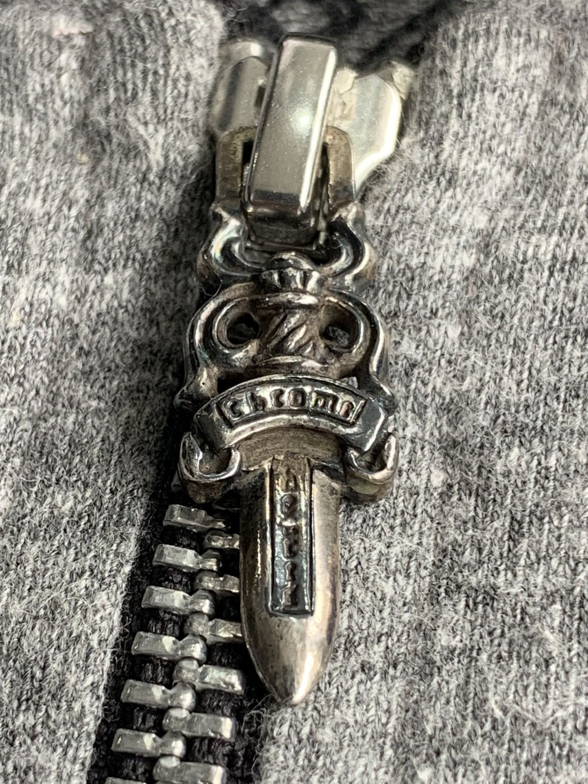 Chrome Hearts Rare 2000s - Triple Cross “Sword” Zip Hoodie Size US XS / EU 42 / 0 - 11 Thumbnail