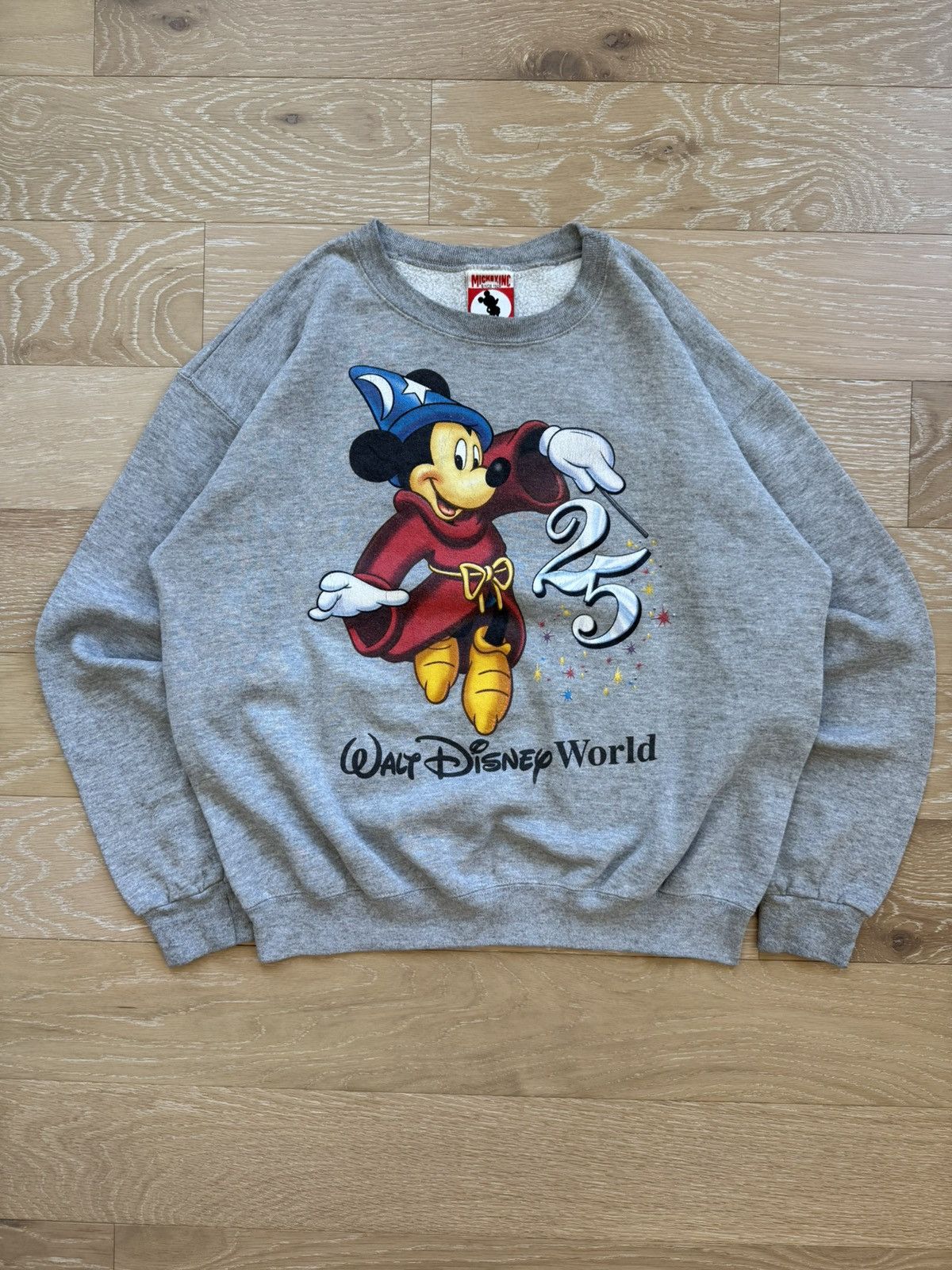 Disney Vintage ‘96 Walt Disney World Sorcerer Mickey Sweatshirt Size US L / EU 52-54 / 3 - 1 Thumbnail
