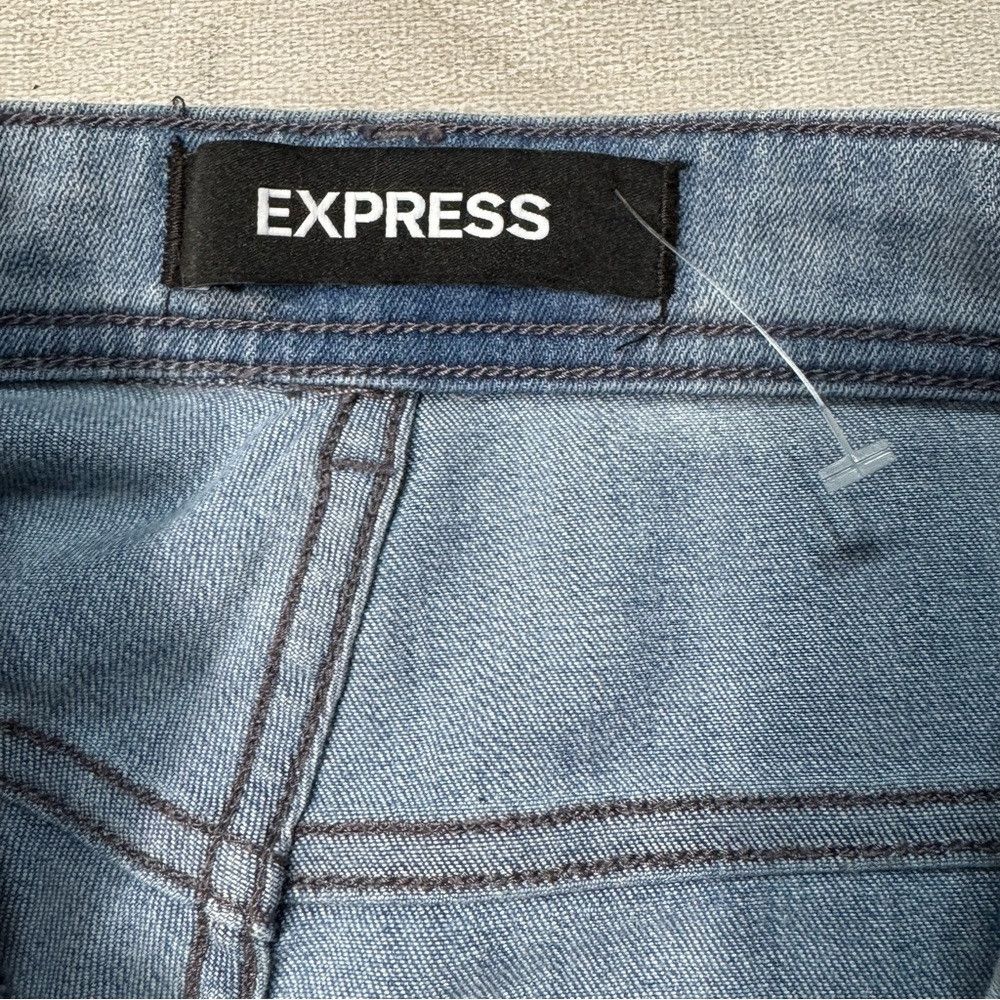 Express New Express High Waisted Skinny Lace Up Jeans Leggings Size Size 28" / US 6 / IT 42 - 6 Thumbnail