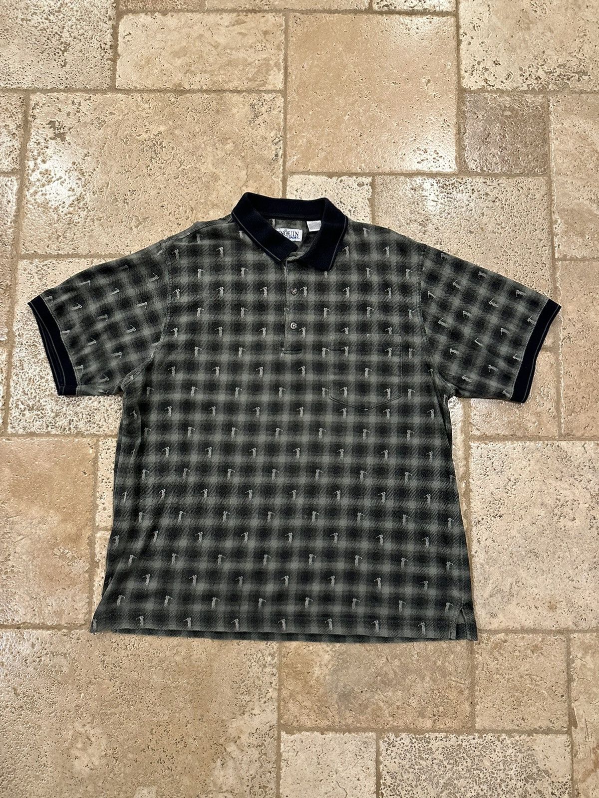 Golf Wang Vintage Penguin Sport Golf Fancy Polo Shirt Size US L / EU 52-54 / 3 - 3 Thumbnail