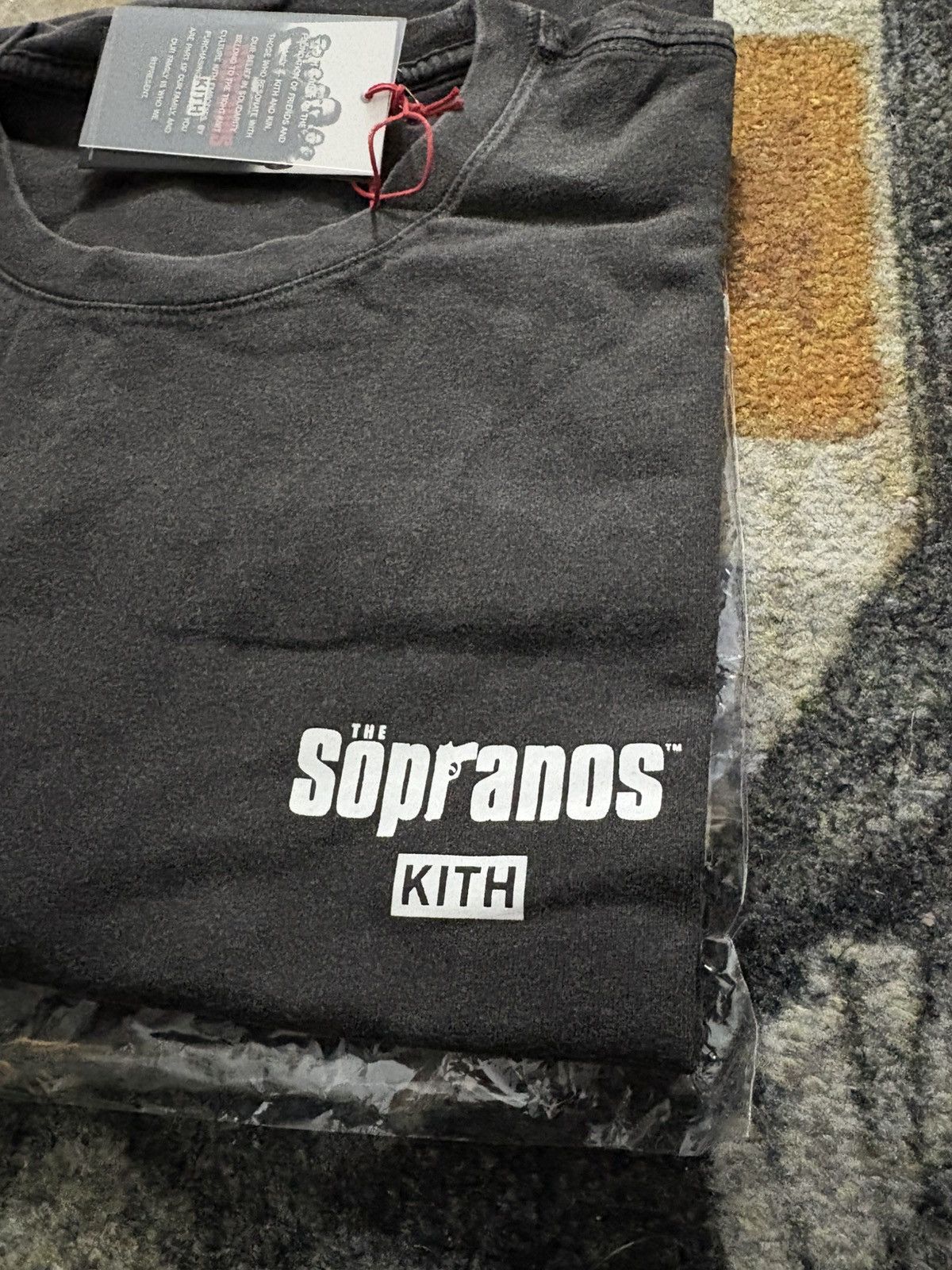 Kith KITH X SOPRANOS BADA BING VINTAGE TEE - BLACK Size US L / EU 52-54 / 3 - 3 Thumbnail