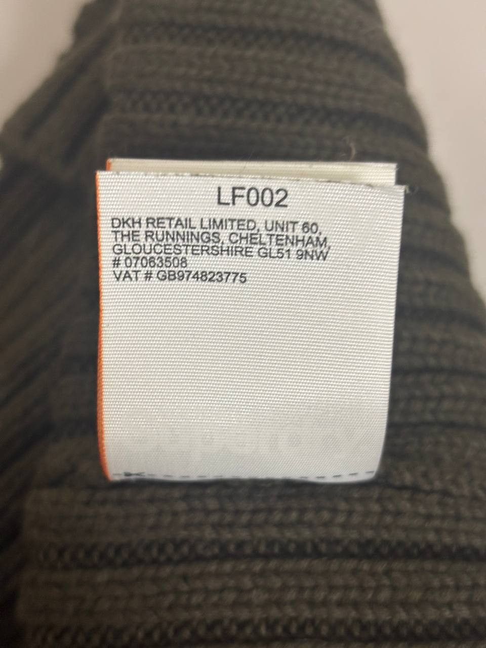 Superdry Superdry | 100% Cotton Wiseman Rib Knit Beanie | Olive Green Size ONE SIZE - 4 Thumbnail