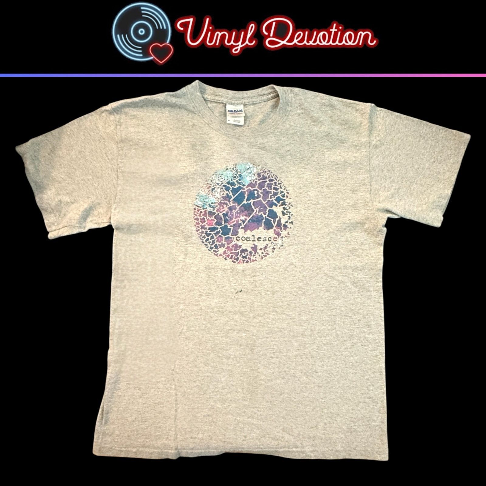 Other Coalesce Band Vintage Light Gray T-Shirt Size M Size US M / EU 48-50 / 2 - 1 Thumbnail