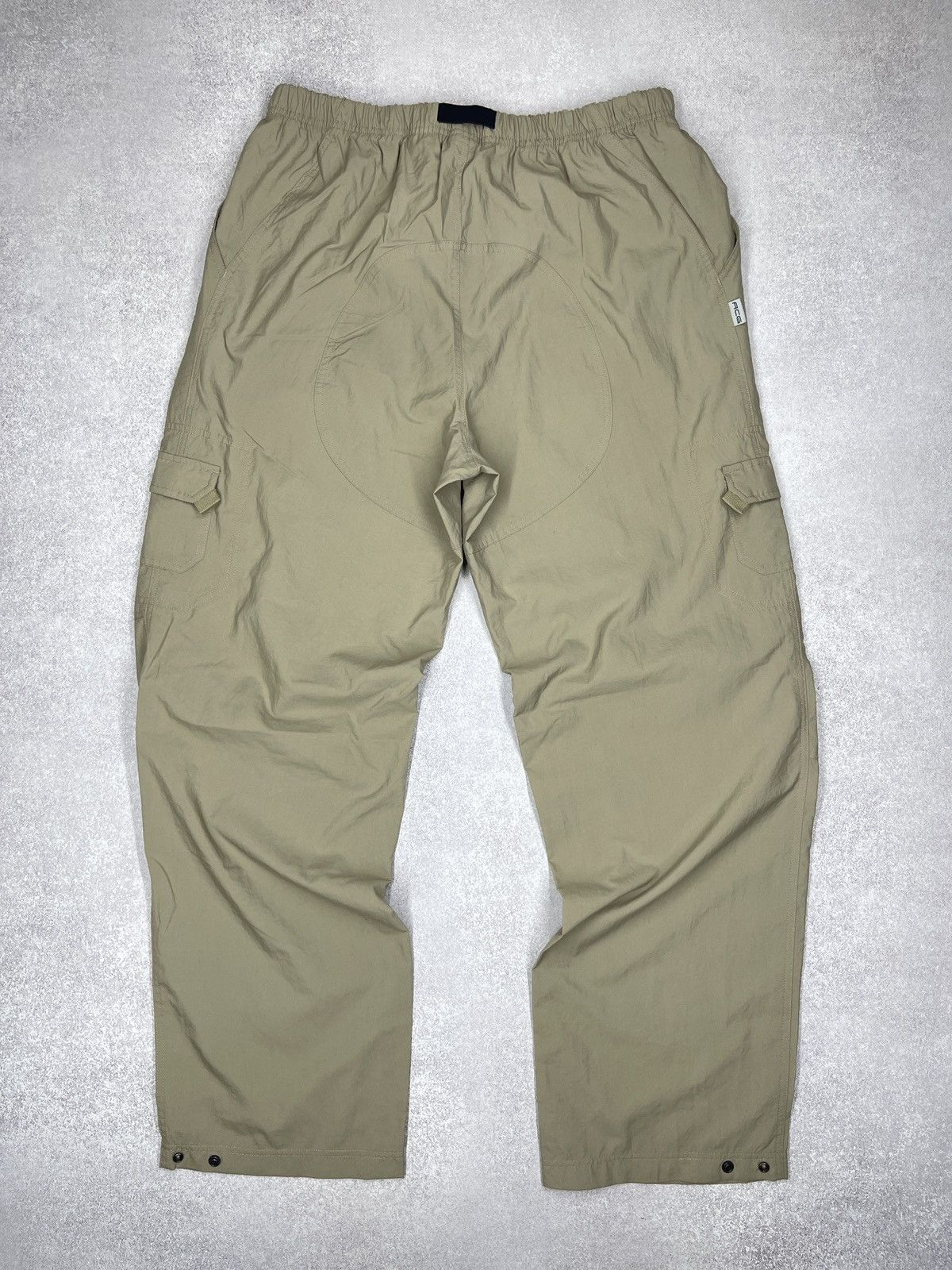 Nike ACG Vintage Nike ACG Nylon Cargo Pants Beige Gorpcore Techwear Size US 36 / EU 52 - 6 Thumbnail