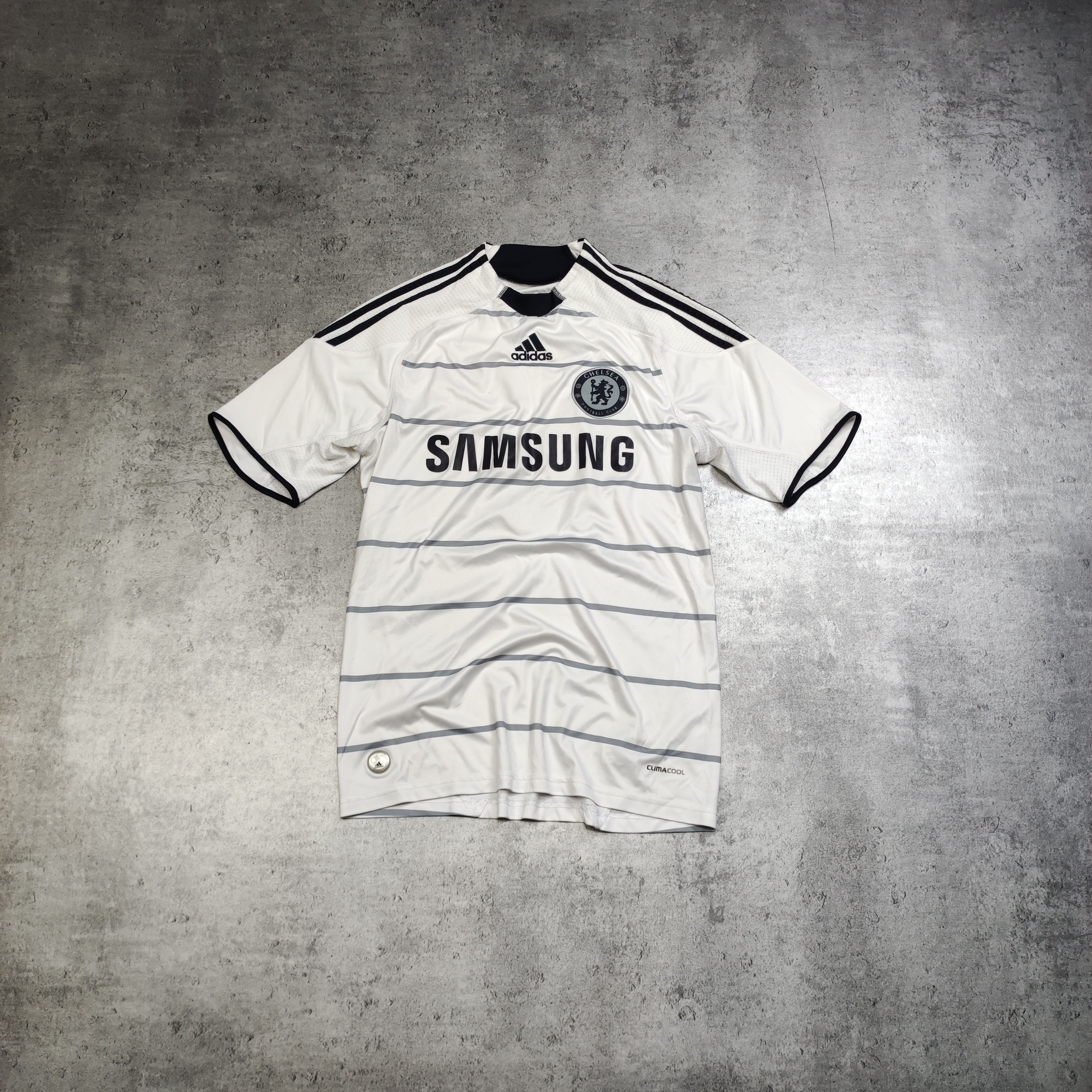 Chelsea Soccer × Vintage Vintage RARE 2009 Third Chelsea London Adidas Jersey Size US S / EU 44-46 / 1 - 1 Thumbnail