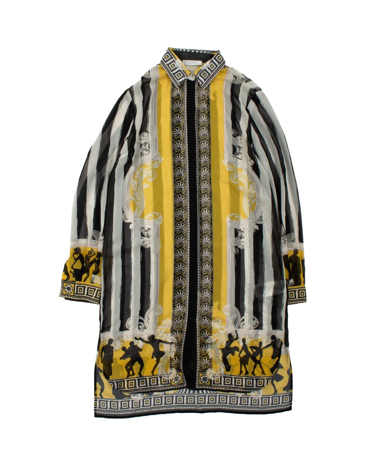 Versace Women's Versace Collection Baroque Long Shirt Dress Size M Size M / US 6-8 / IT 42-44 - 1 Thumbnail
