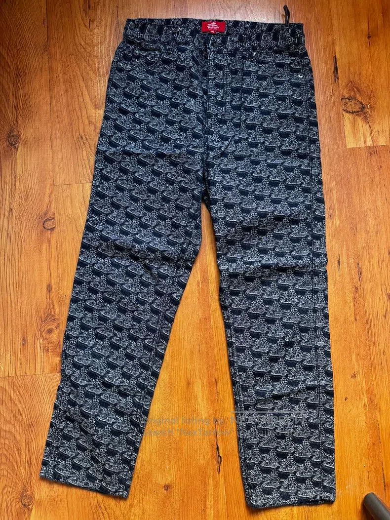 Vivienne Westwood Vivienne Westwood size 3 Patterned trousers Size 25" / US 0 / IT 36 - 1 Thumbnail