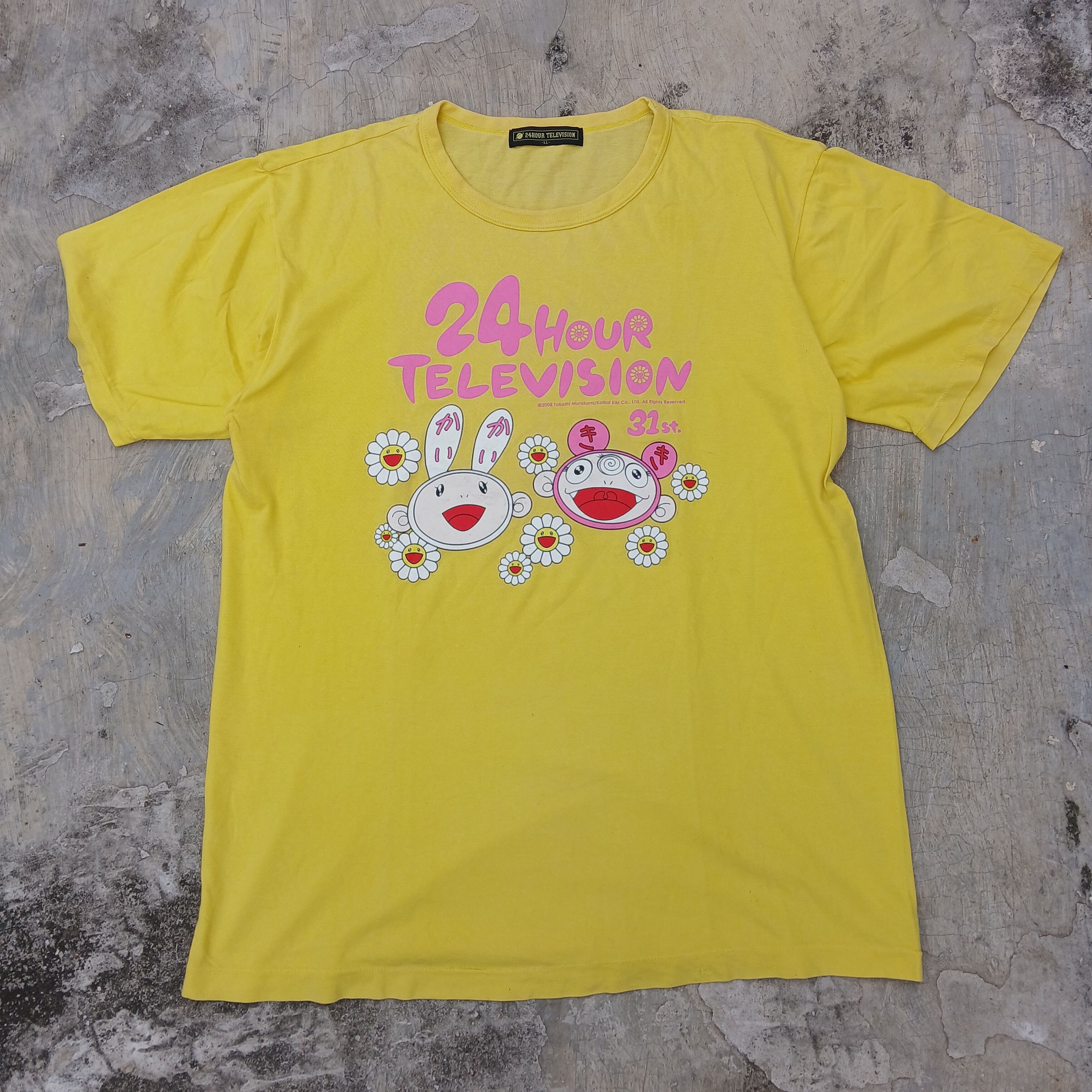 Takashi Murakami Vintage Takashi murakami x 24 television tee Size US XL / EU 56 / 4 - 1 Thumbnail