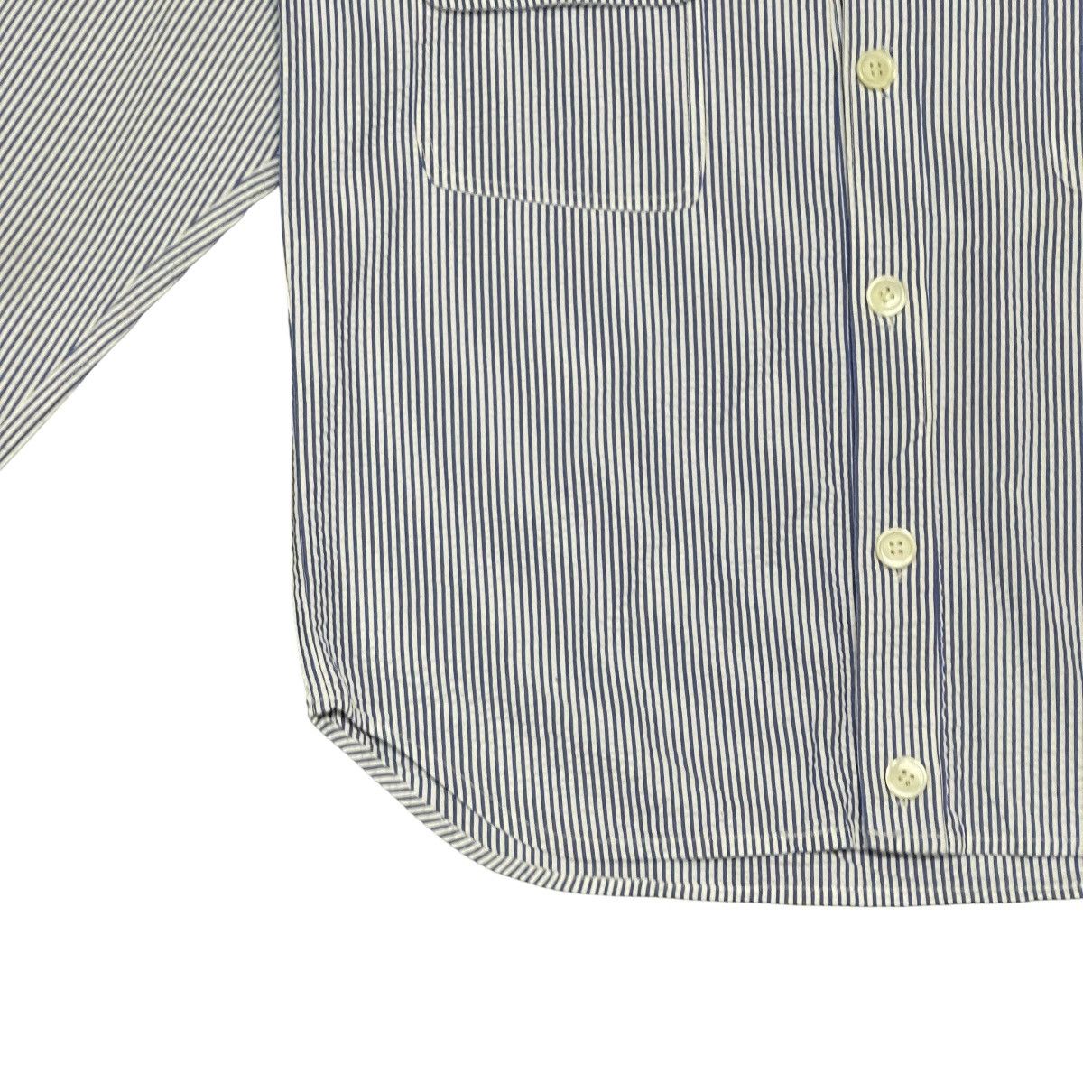 Issey Miyake Vintage Issey Miyake Mercibeaucoup Striped Button Jacket Size US L / EU 52-54 / 3 - 4 Thumbnail
