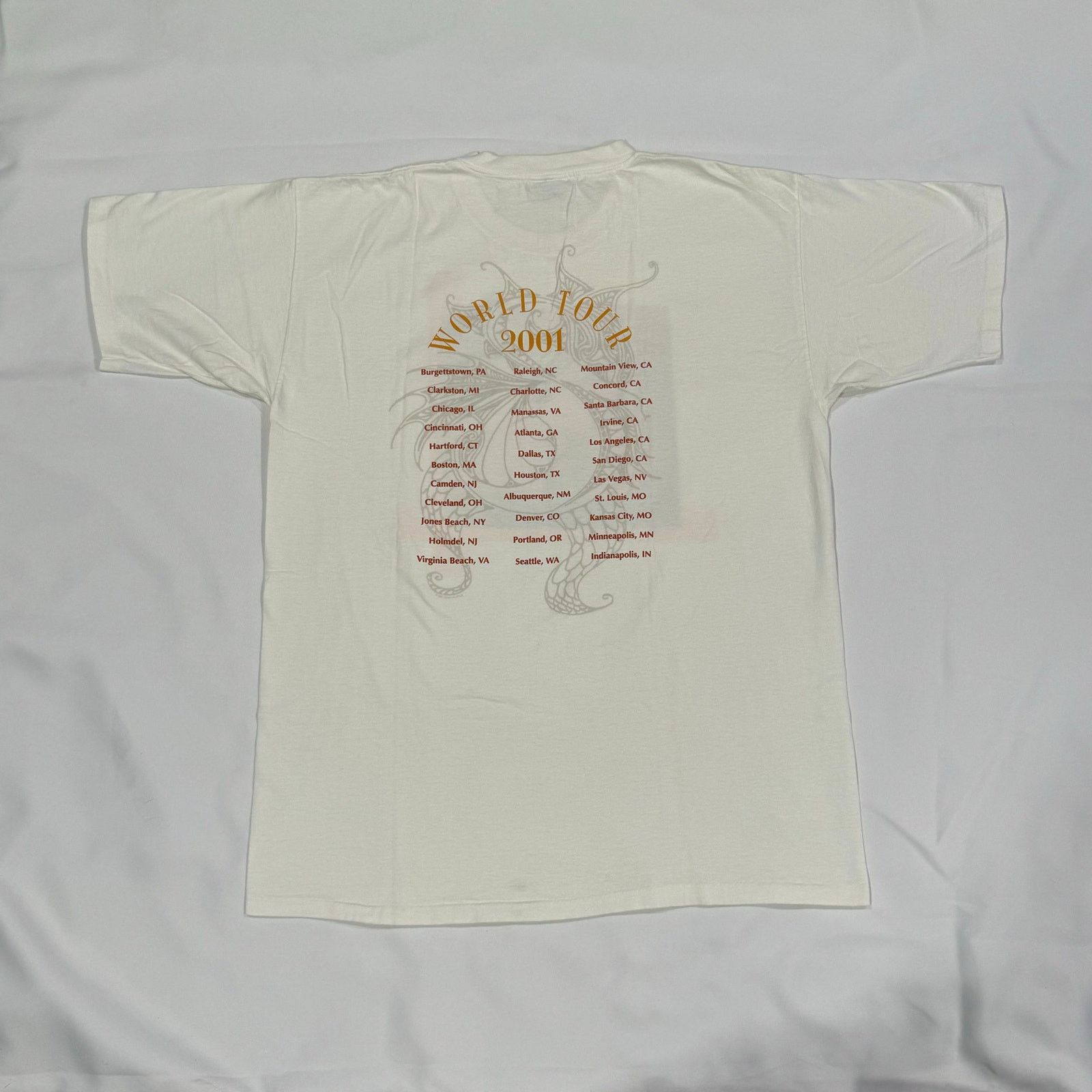 Vintage Stevie Nicks 2001 World Tour T-Shirt Size US XL / EU 56 / 4 - 2 Thumbnail