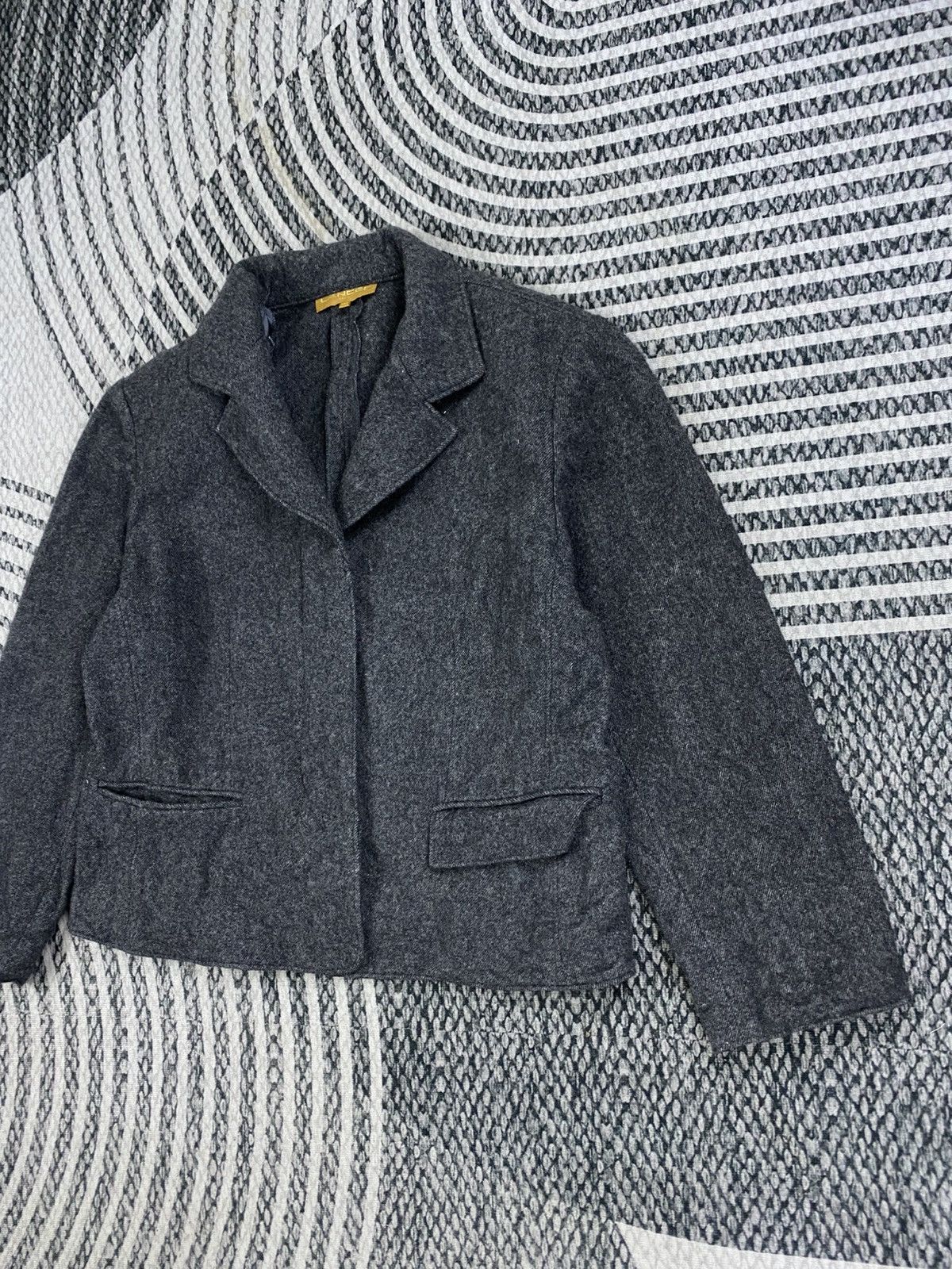 Lancel Vintage Lancel Paris Wool Tweed Blazer Jacket Size M / US 6-8 / IT 42-44 - 4 Thumbnail