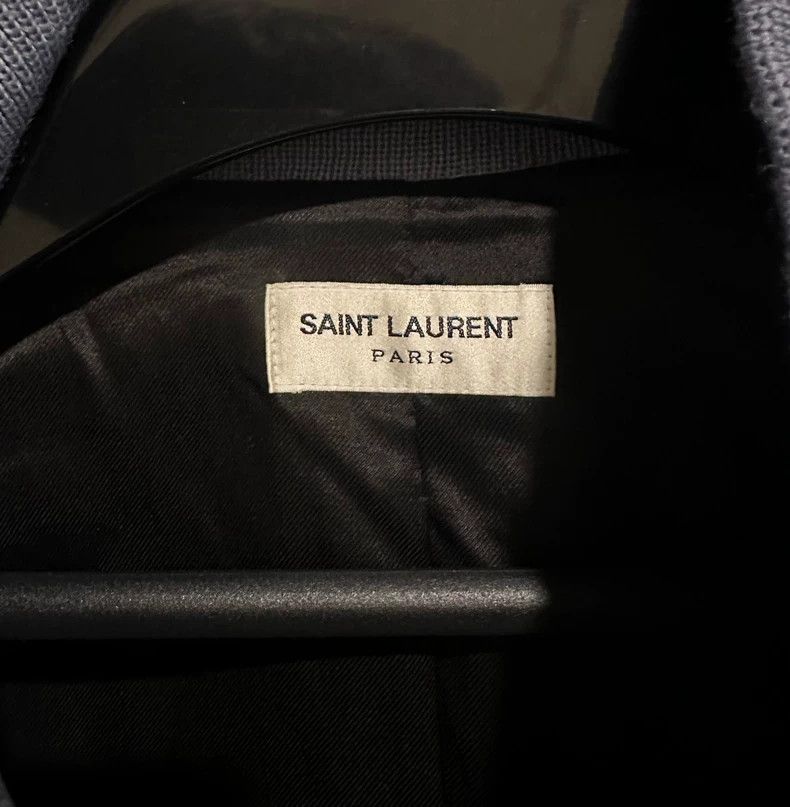 Yves Saint Laurent Saint LaruentClassic Blue Teddy jacket 2502-Nextarrow Size US S / EU 44-46 / 1 - 4 Thumbnail