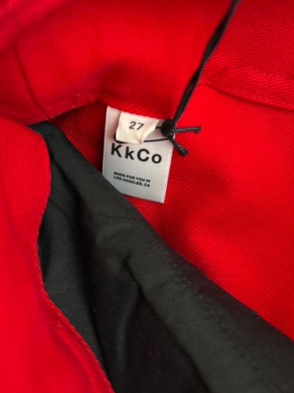 Other KkCo red jeans with bag size 27 Size 27" / US 4 / IT 40 - 4 Thumbnail