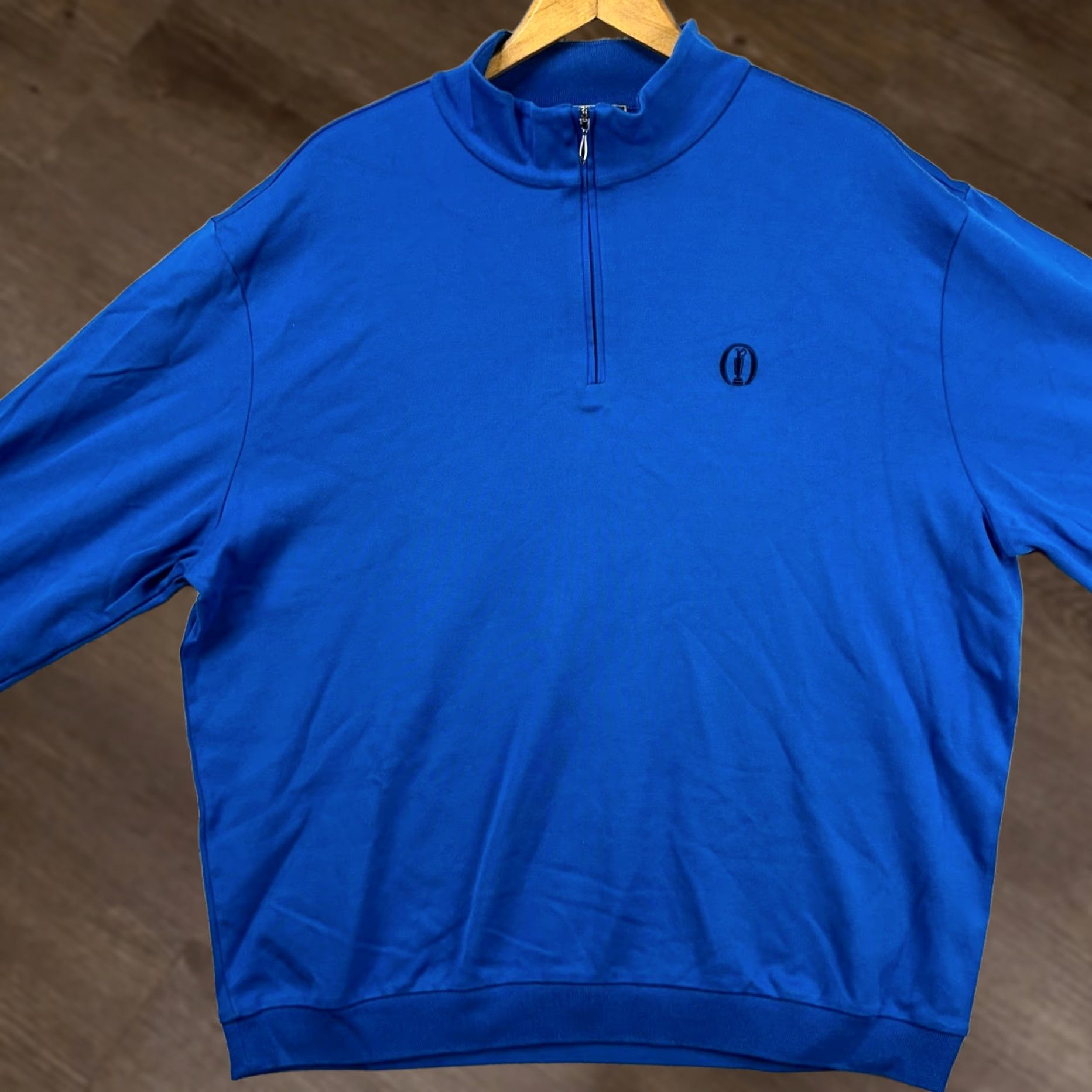 Vintage St Andrews The Tartan Collection Sweatshirt Pullover Mens 2XL Blue Quarter Zip Size US XXL / EU 58 / 5 - 1 Thumbnail