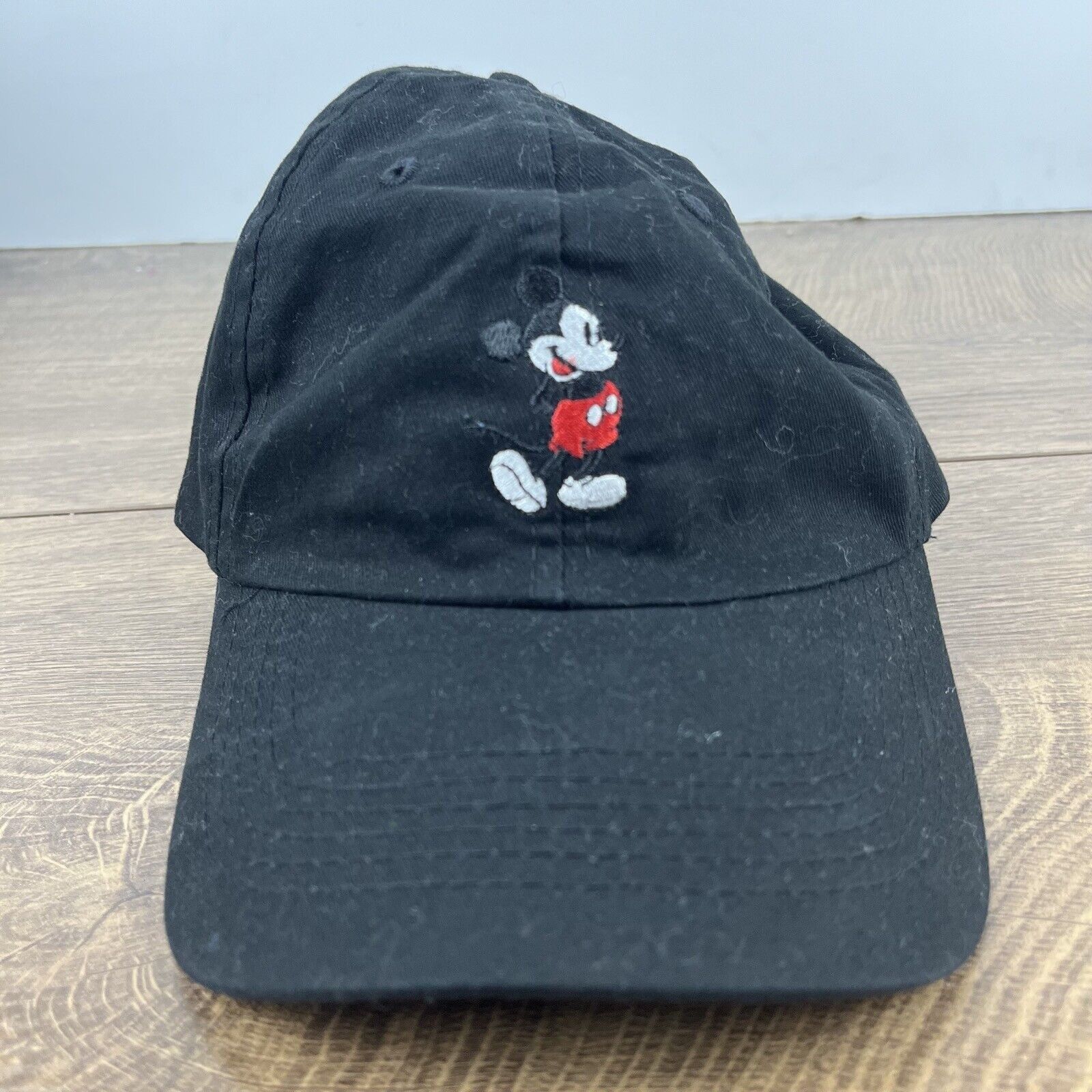 Other Mickey Mouse Hat Black Cap Adjustable Mickey Hat Black Adult Size ONE SIZE - 3 Thumbnail