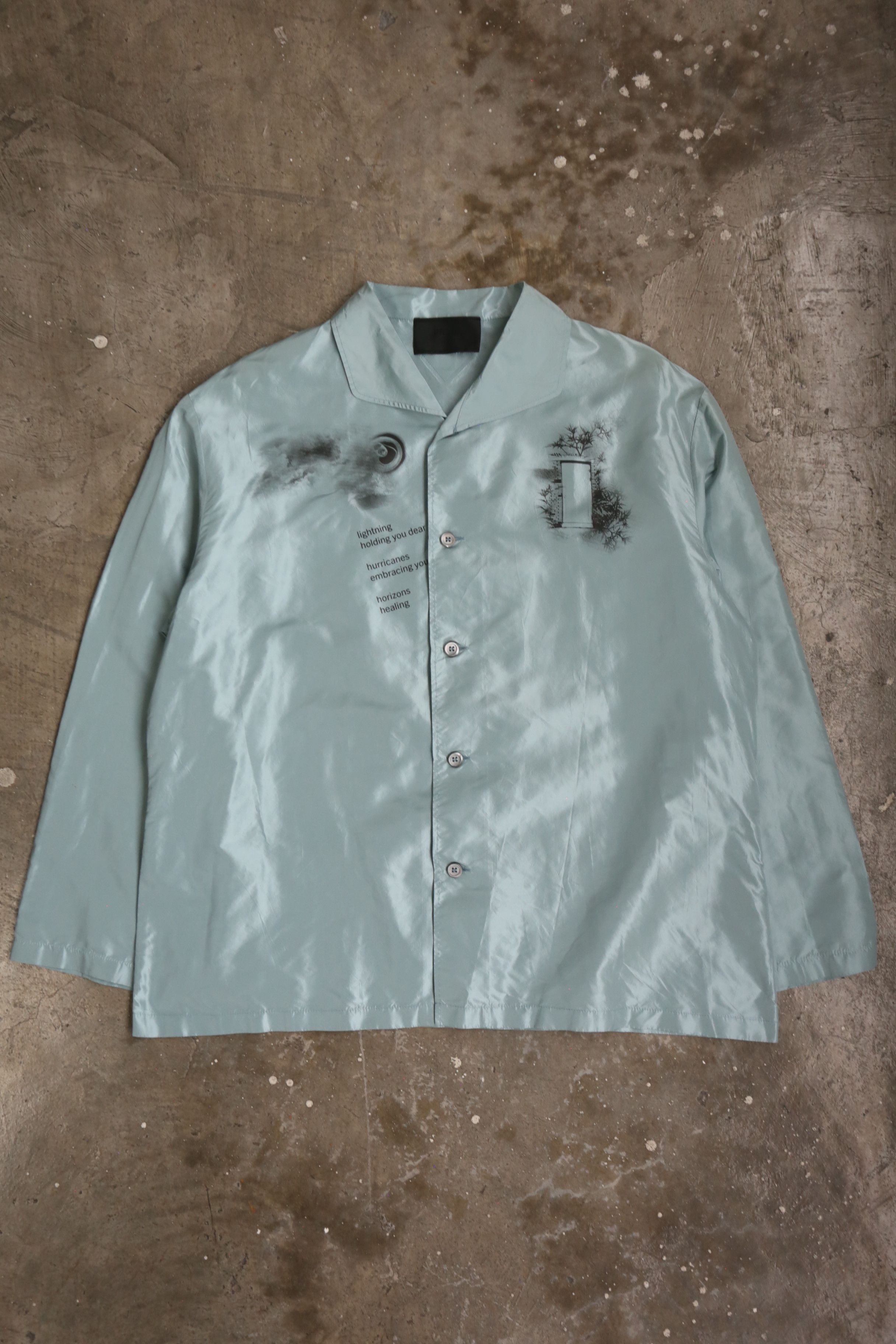 Prada Prada - F/W 22 - Printed Silk Shirt Size US L / EU 52-54 / 3 - 3 Thumbnail