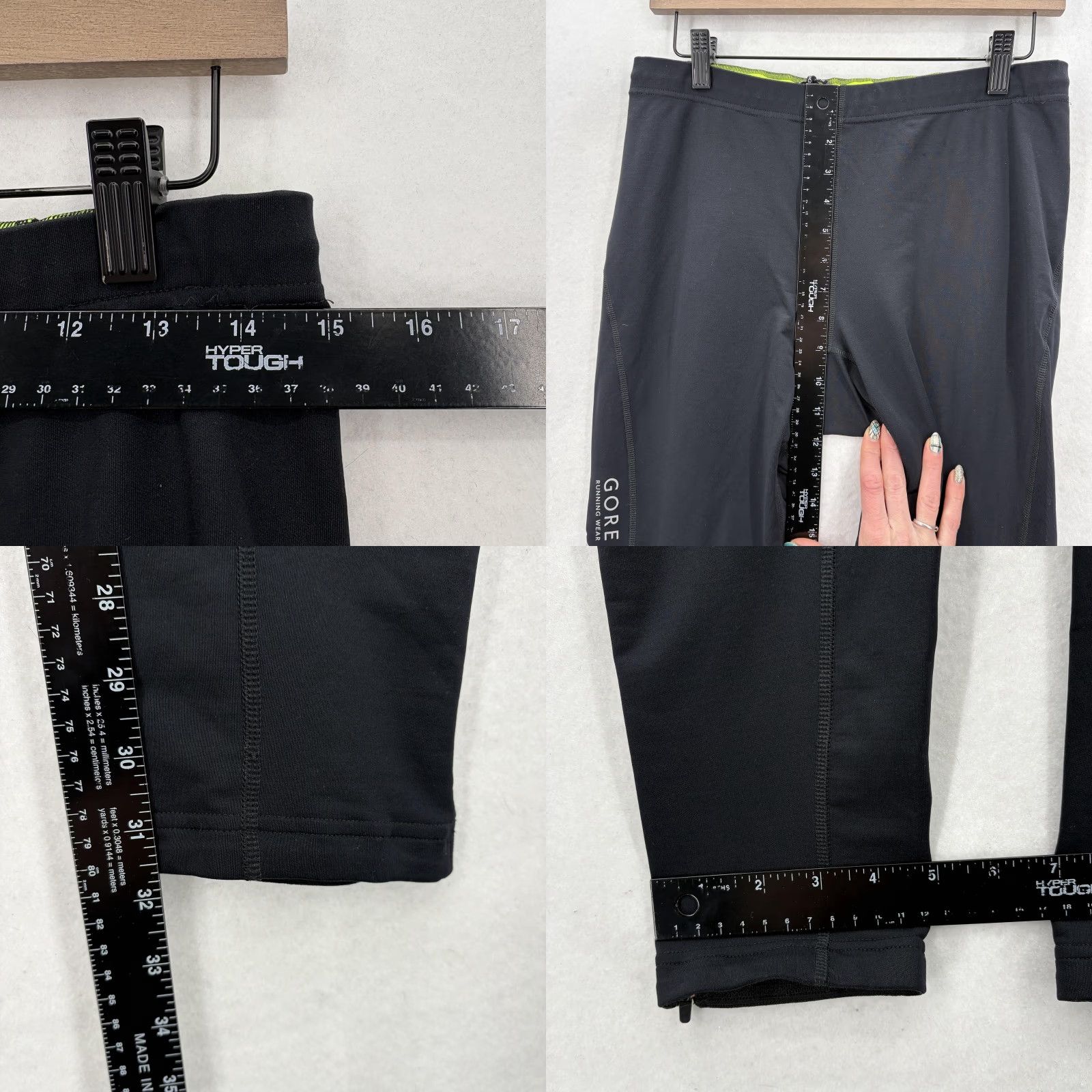 Vintage GORE RUNNING WEAR Sweatsuit Mens XL Black 1/4 Zip Top Leggings Reflective Set, Jersey, 2 Piece, Activewear Size US XL / EU 56 / 4 - 10 Thumbnail
