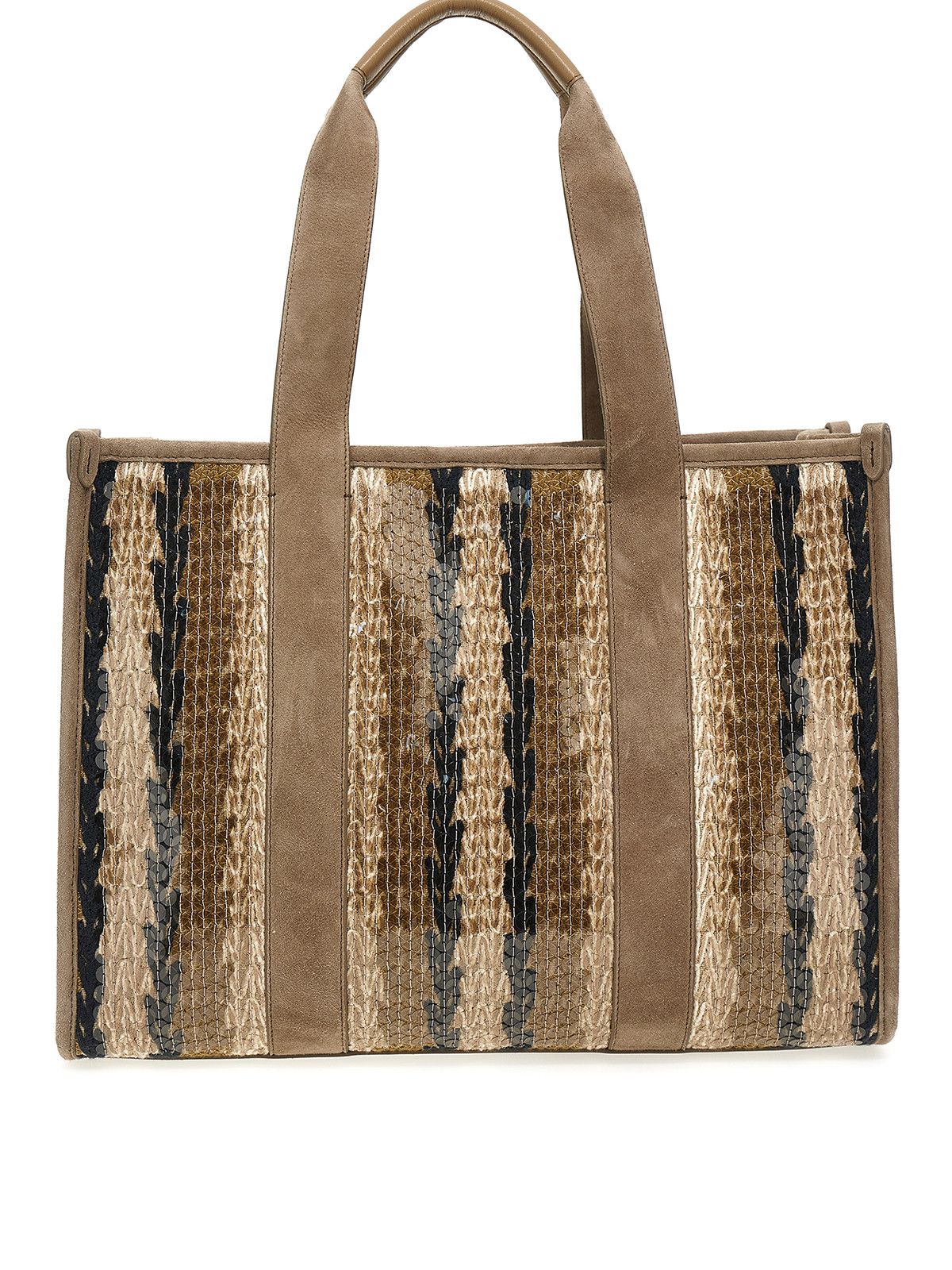Brunello Cucinelli o1y0725 Size : OS / Suede Handbag in Multicolor Size ONE SIZE - 1 Thumbnail