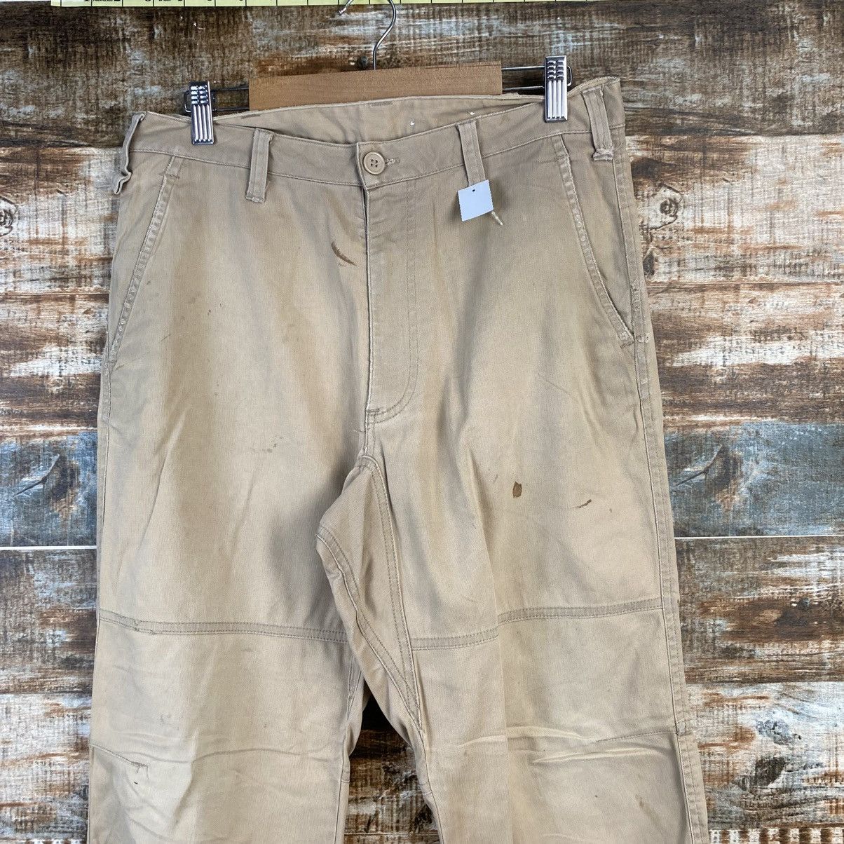 DL Japanese Brand Beige Cargo Multipocket Pants #C770