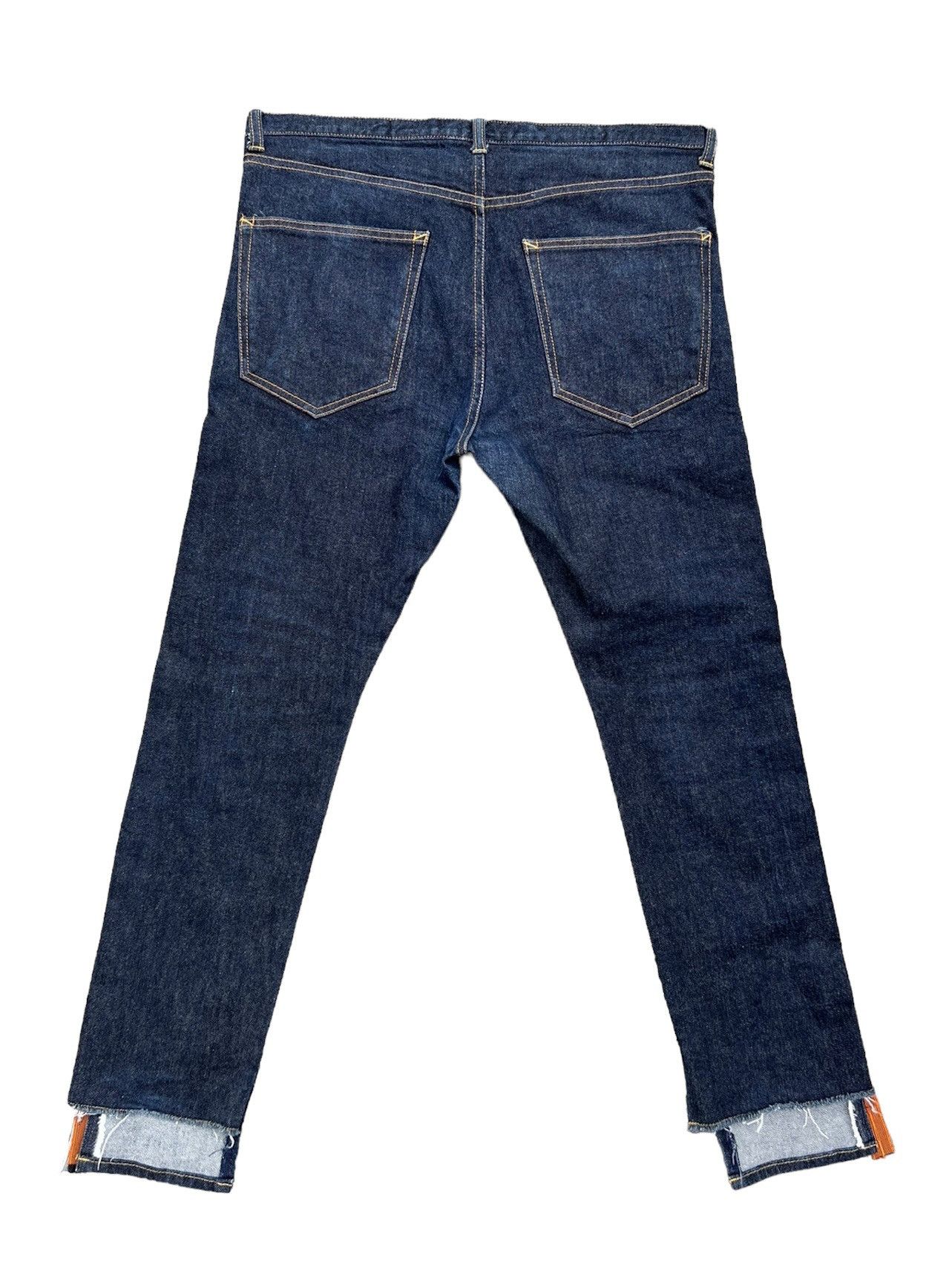 Sasquatchfabrix Sasquatchfabrix Japan Side Tape Cropped Denim Jeans Size US 32 / EU 48 - 2 Thumbnail