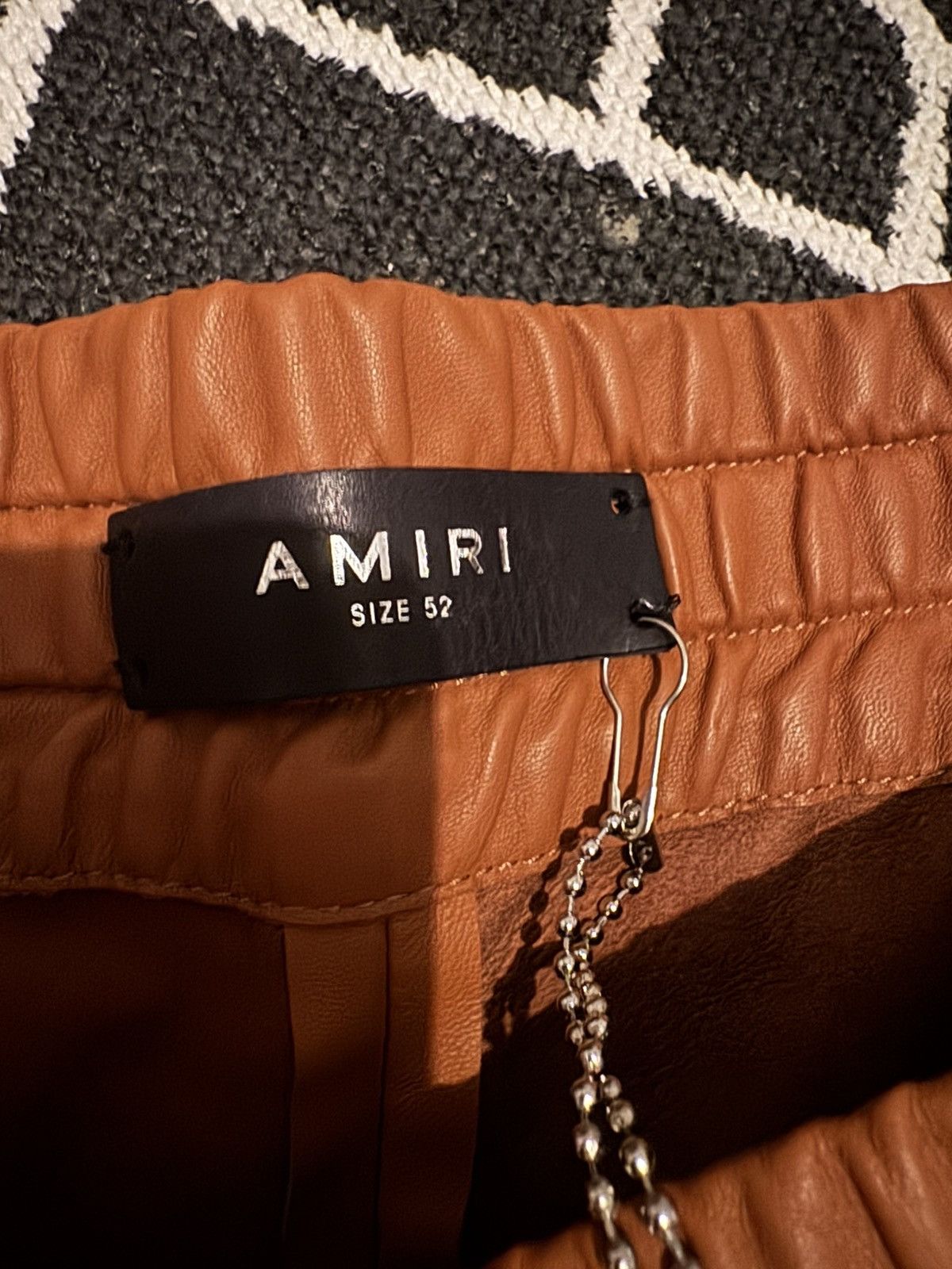 Amiri Amiri drawstring leather boxing shorts size 36 NEW Size US 36 / EU 52 - 5 Thumbnail