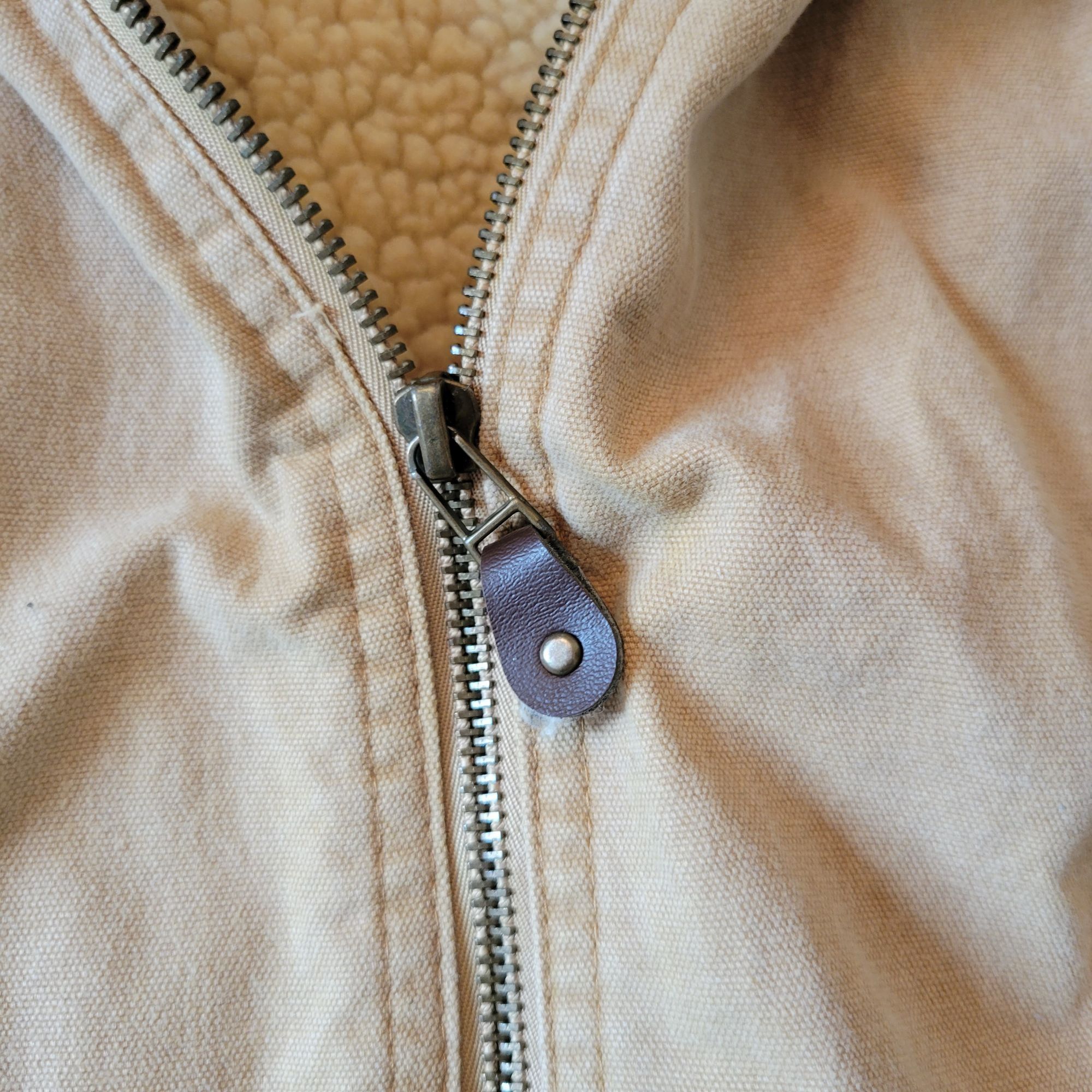 Wrangler Wrangler Hero Sherpa Lined Tan Canvas Vest XL Work Barn Chor Size US XL / EU 56 / 4 - 6 Thumbnail
