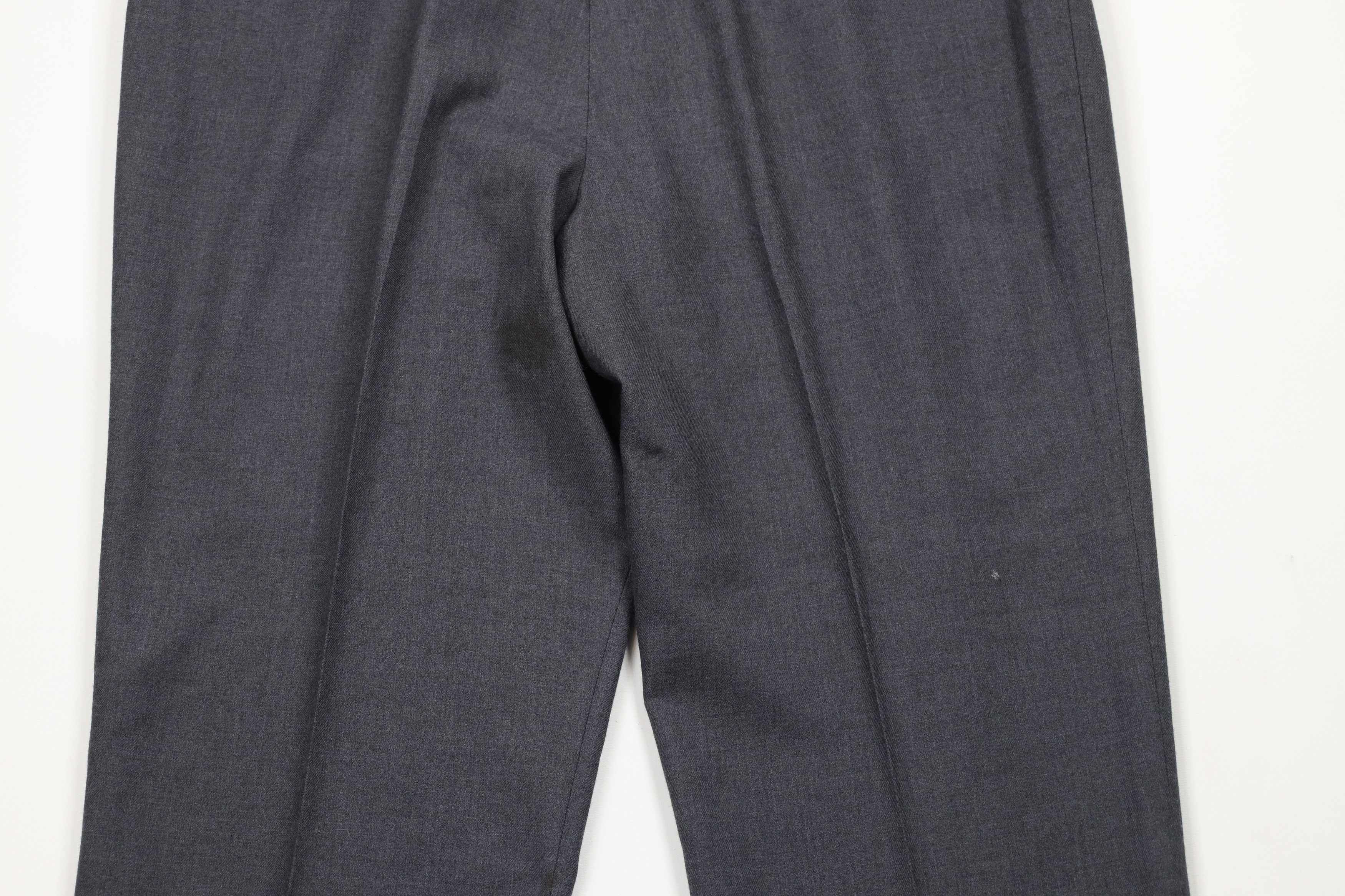 Vintage Vintage 90s Streetwear Worsted Wool Wide Leg Pants USA Size US 38 / EU 54 - 13 Thumbnail