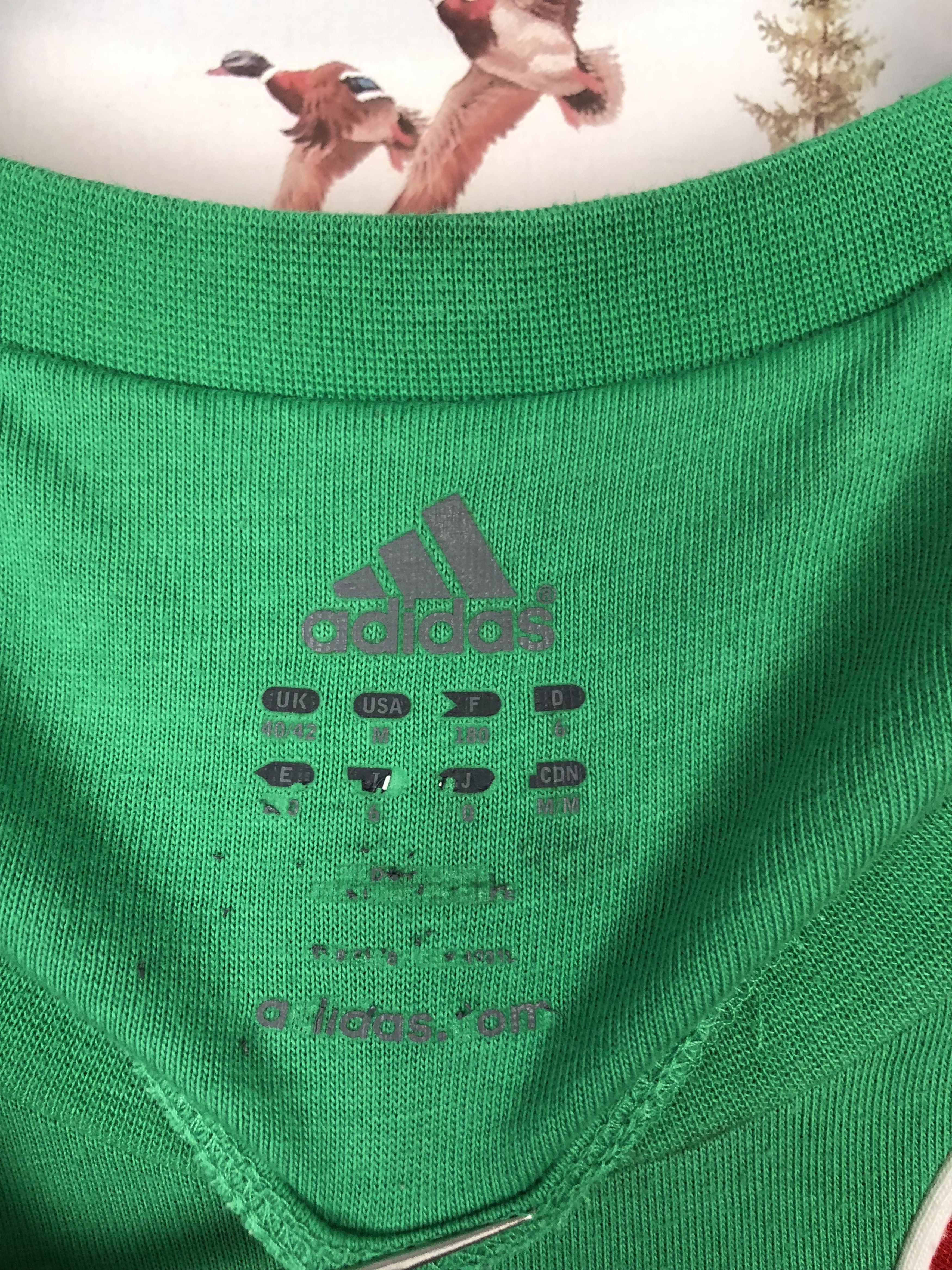 Adidas × Vintage Vintage Adidas Mexico Football Shirt Soccer Train Tee Rare Size US M / EU 48-50 / 2 - 5 Thumbnail